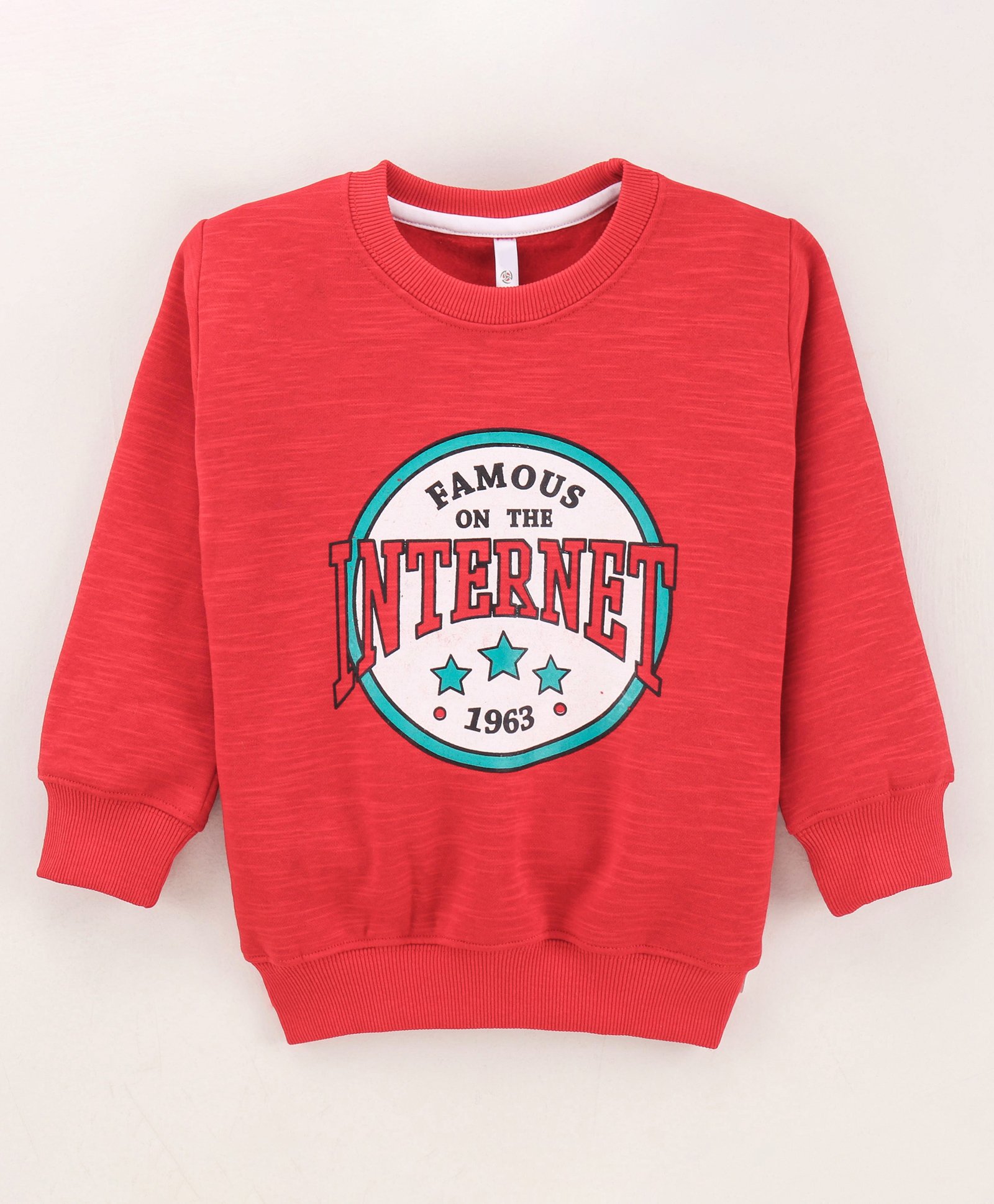 Grab It Full Sleeves Sweatshirts Text Print - Red-picture-10