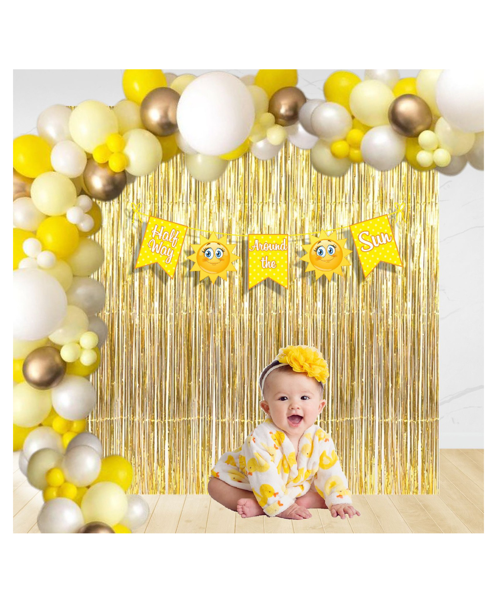 Untumble Sunshine Half Birthday Foil Kit- Yellow-image-33