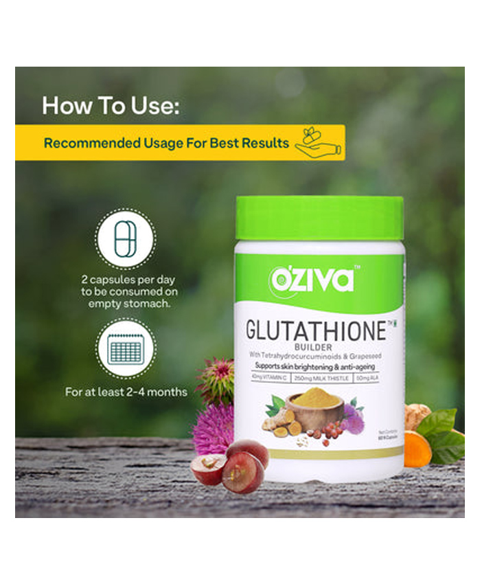 OZiva Glutathione Builder For Skin Brightening
