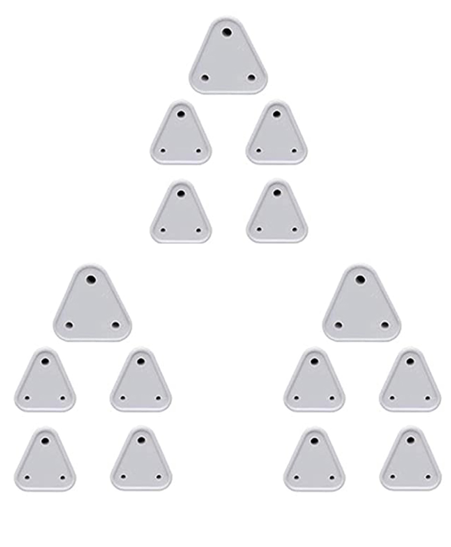 Safe-O-Kid Indian Plug Non Inflammable Electrical Socket Cover White - Pack of 15-image-1