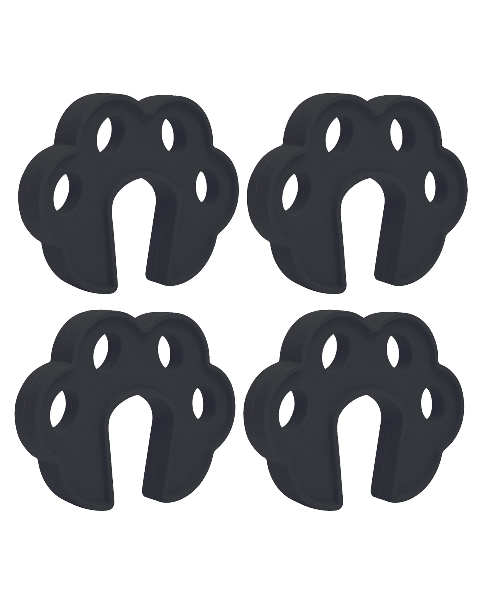 Safe-O-Kid Sleek Silicone Door Stopper Pack of 4 - Pink-image-38