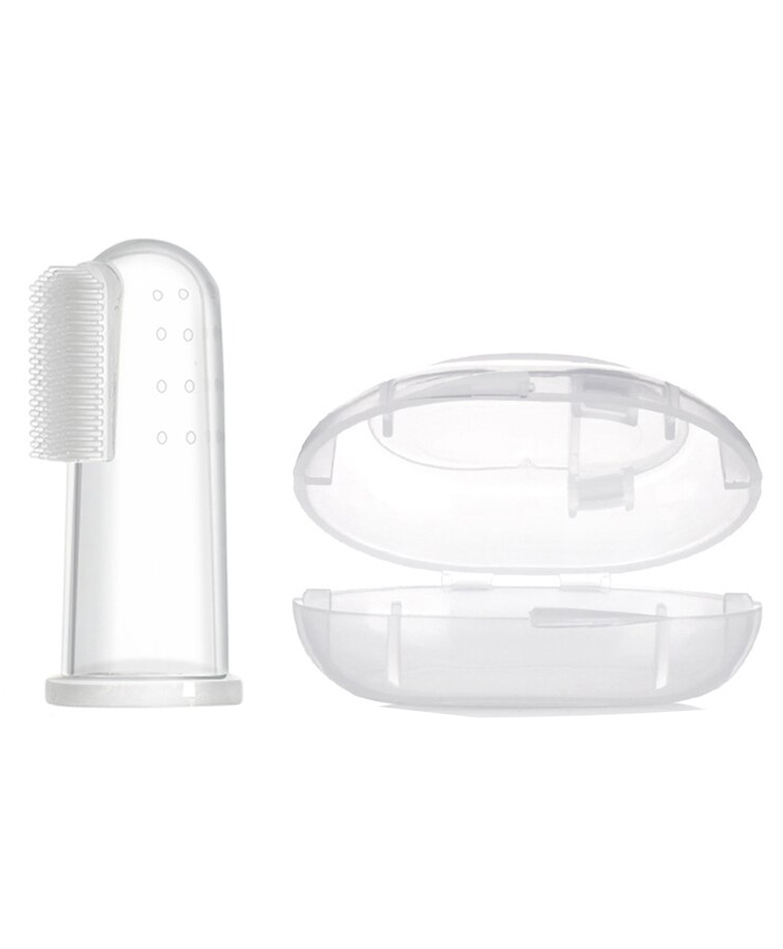 Safe-O-Kid Baby Finger Toothbrush For Easy Cleaning - White-image-28
