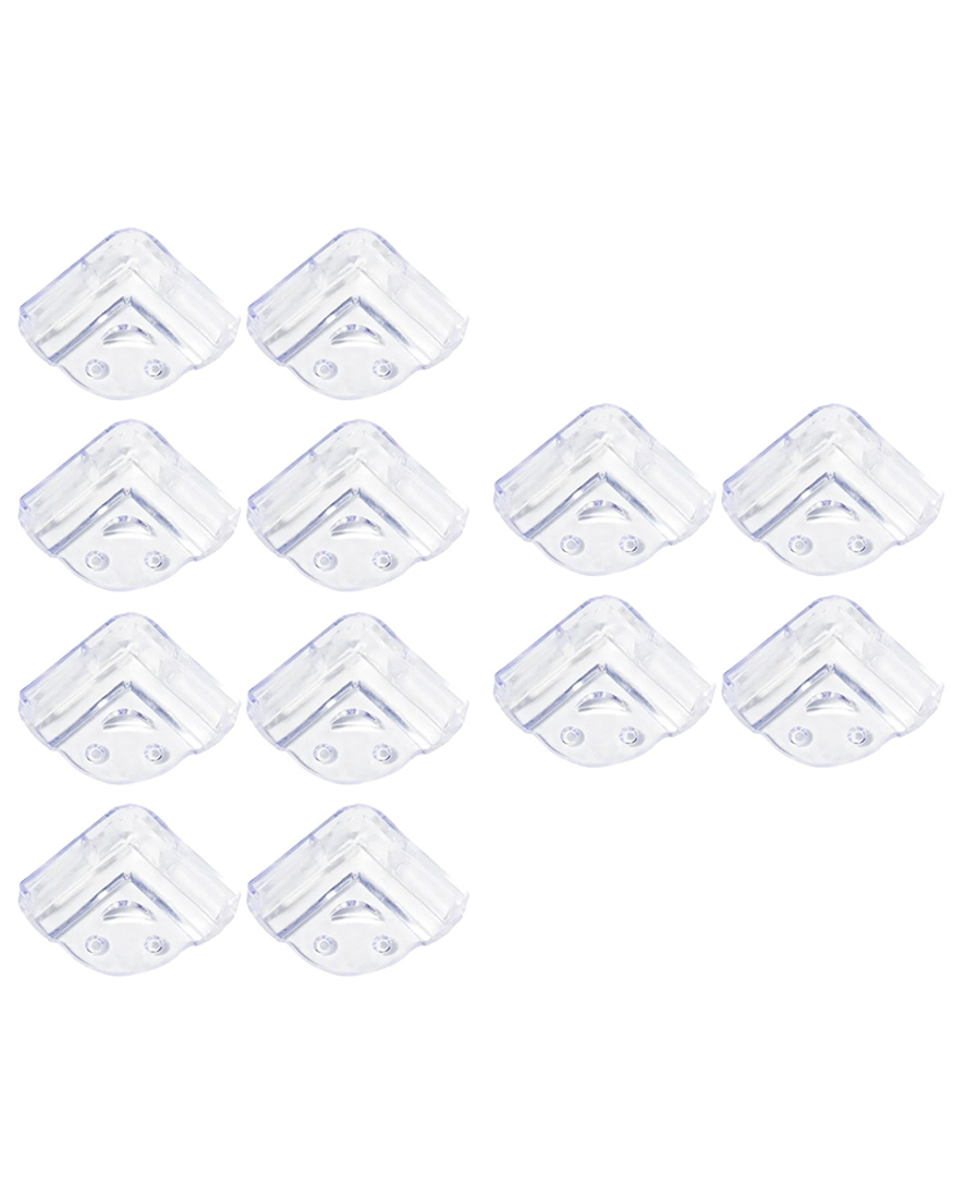Safe-O-Kid Smiley Shaped Corner Guards Pack of 8 - Transparent-picture-34