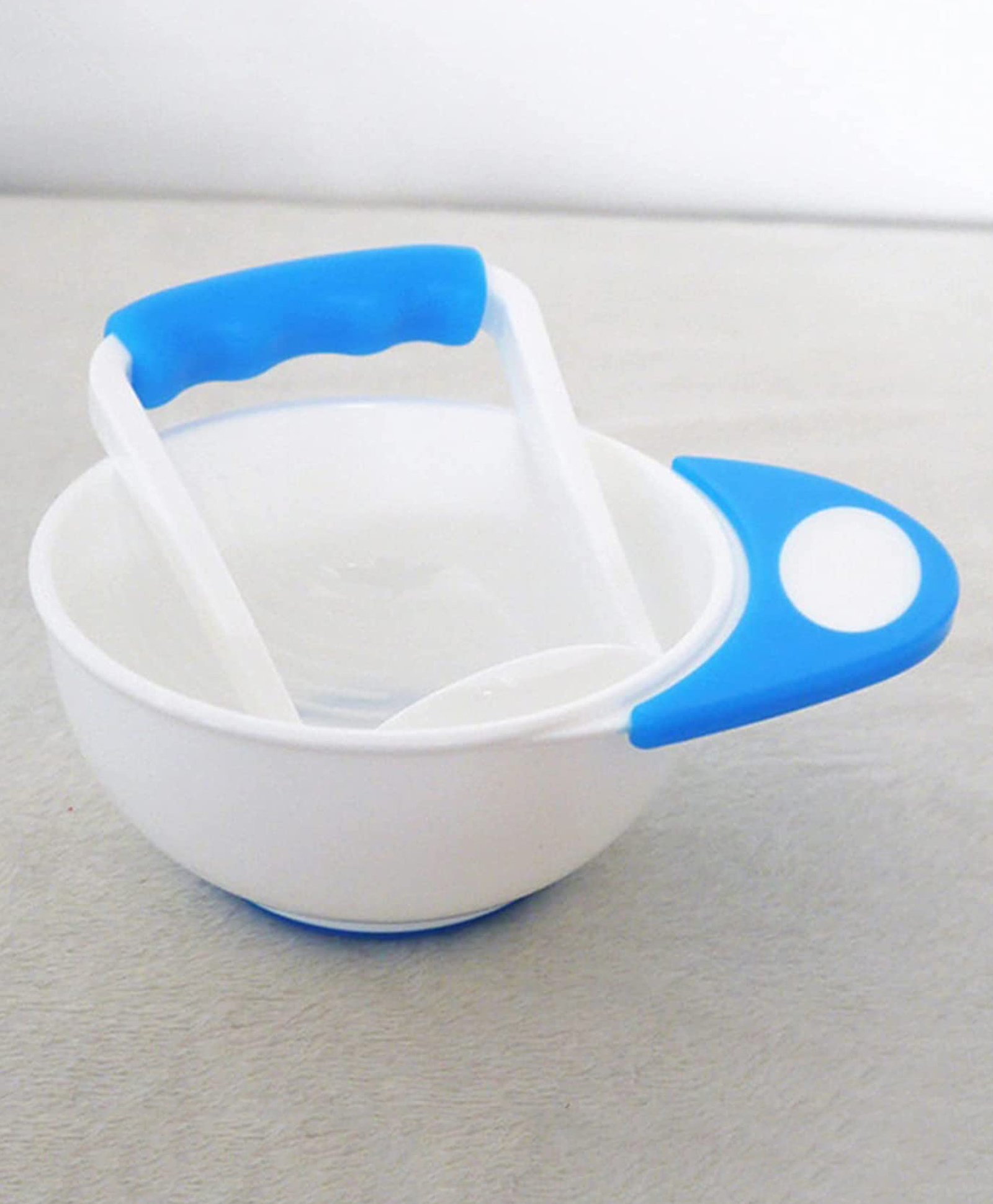 Safe-O-Kid Baby Food Grind Bowl with Masher - Blue-picture-17