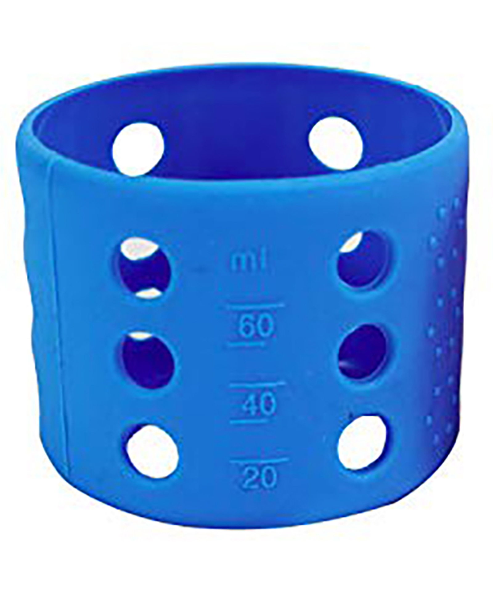 Safe-O-Kid Silicone Insulated Feeding Bottle Cover Blue - Fits to 60 ml Bottle-image-21