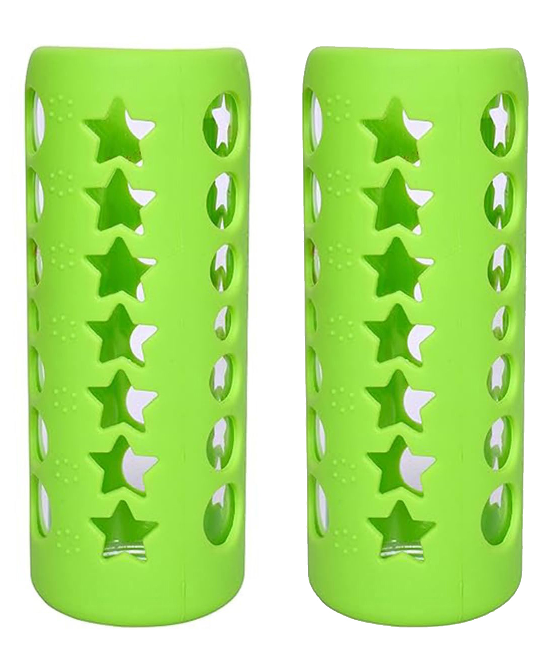 Safe-O-Kid Silicone Insulated Feeding Bottle Cover Green - Fits to 250 ml Bottle-image-20