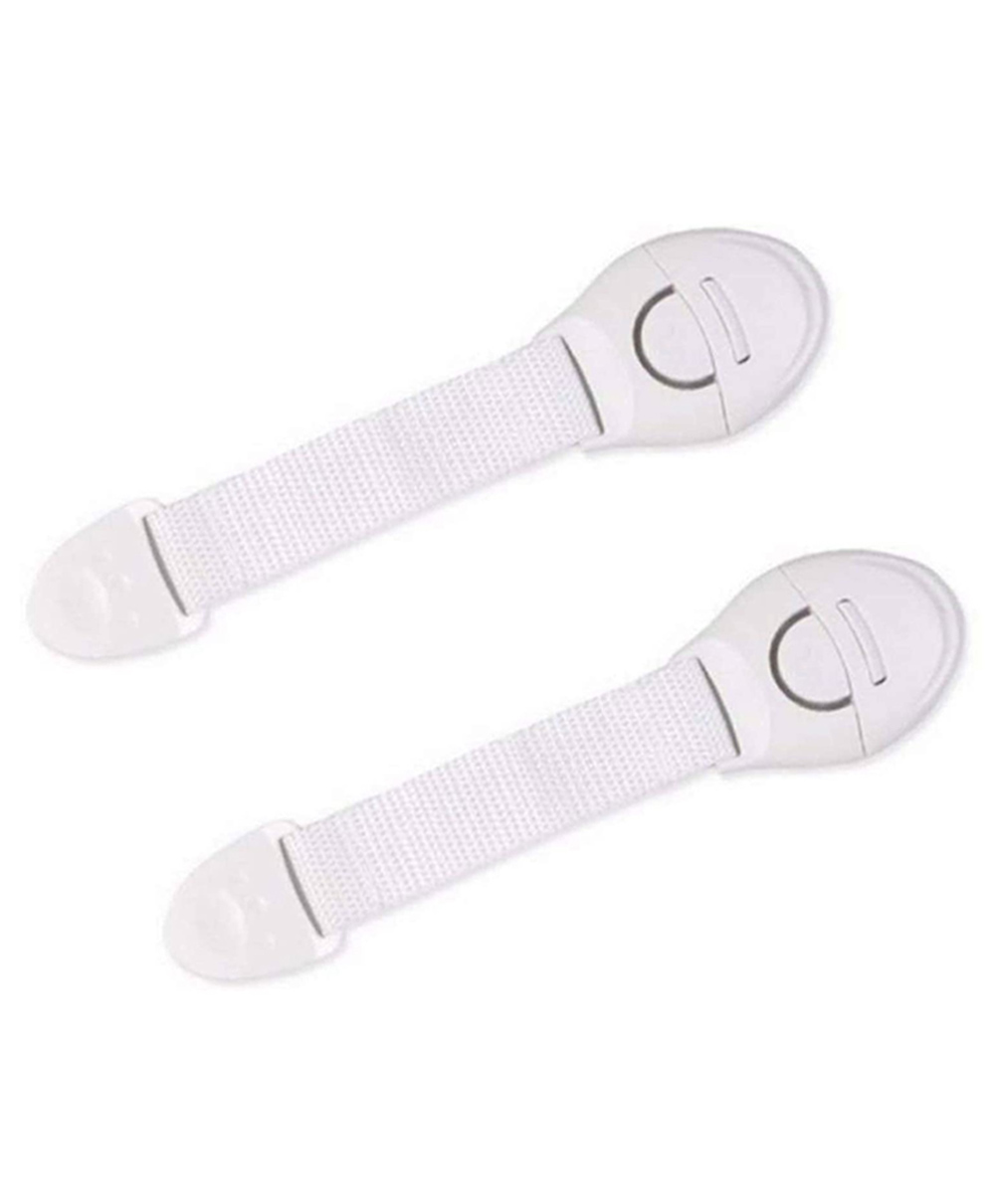 Safe-O-Kid Extra Flexible Fabric Child Safety Lock Pack of 2 - White-picture-14