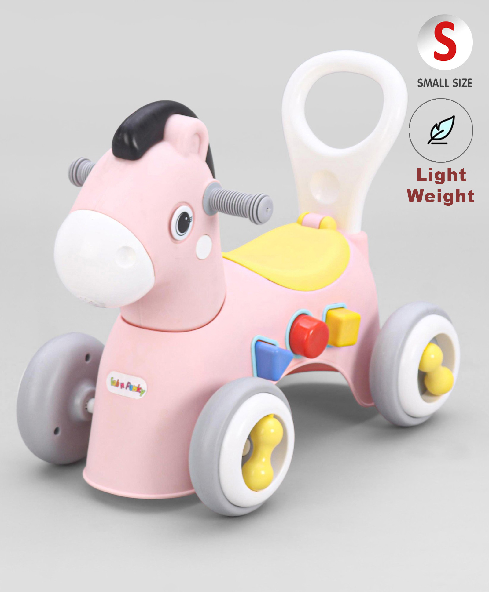 Horse Rider With Shape Sorters & Storage - Pink-image-45
