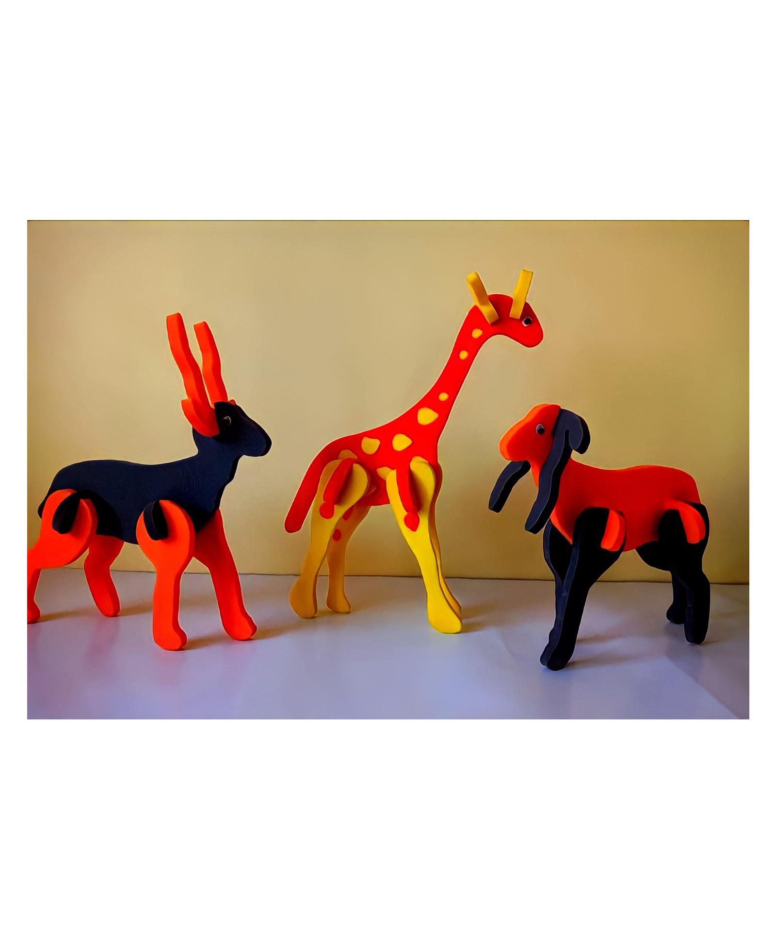 Fingo BRAIN 3D Create Own Jungle Safari - 6 Pieces-picture-13