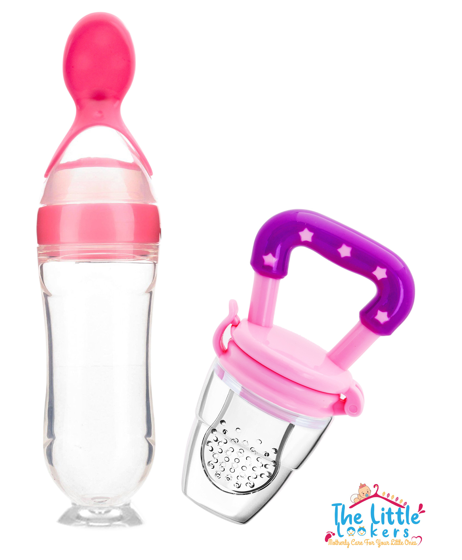 The Little Lookers Infant Squeezy Silicone Food Feeder and Fruit Pacifier Pack of 2 - 90 ml-picture-39
