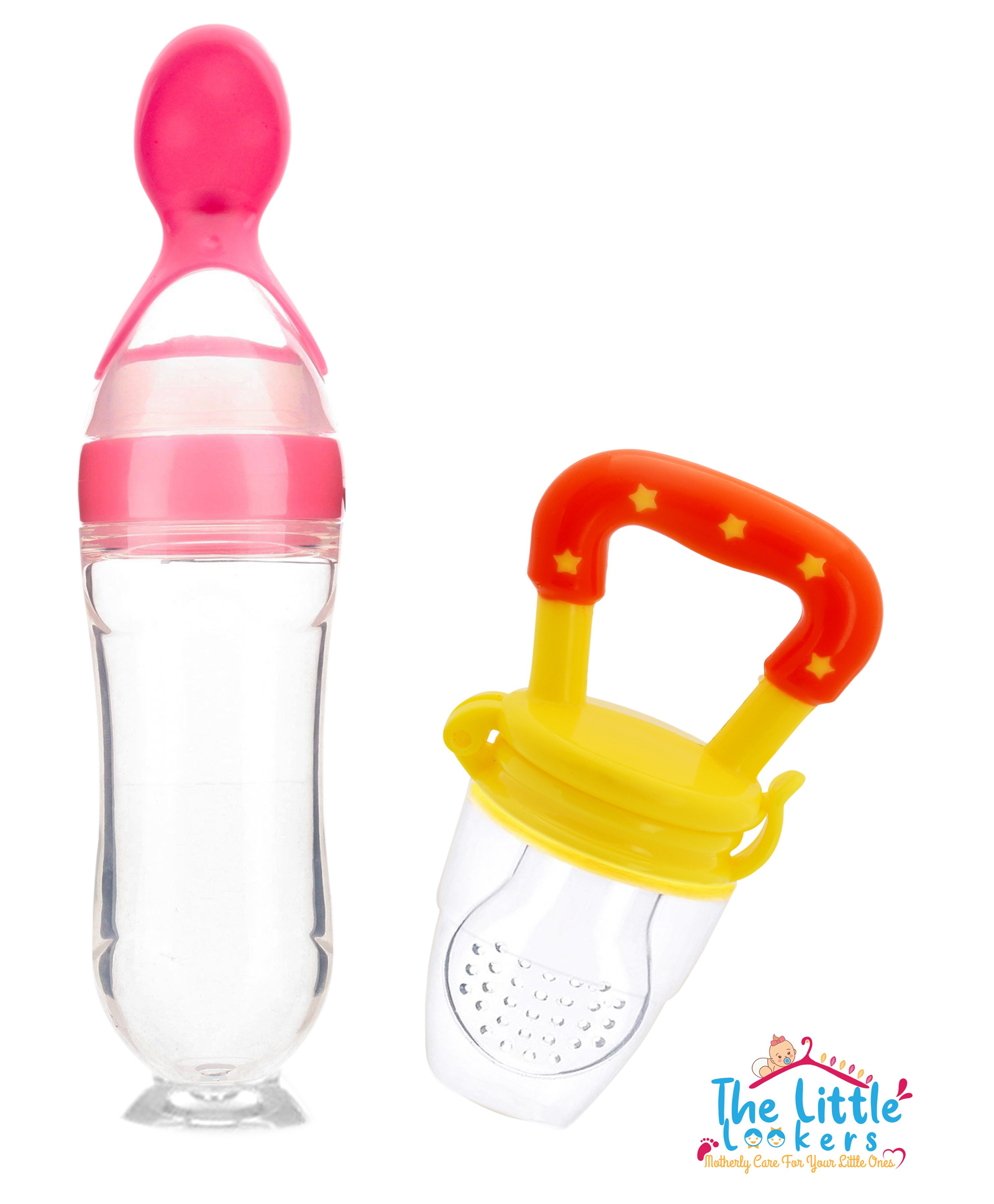 The Little Lookers Infant Squeezy Silicone Food Feeder and Fruit Pacifier Pack of 2 - 90 ml-picture-35