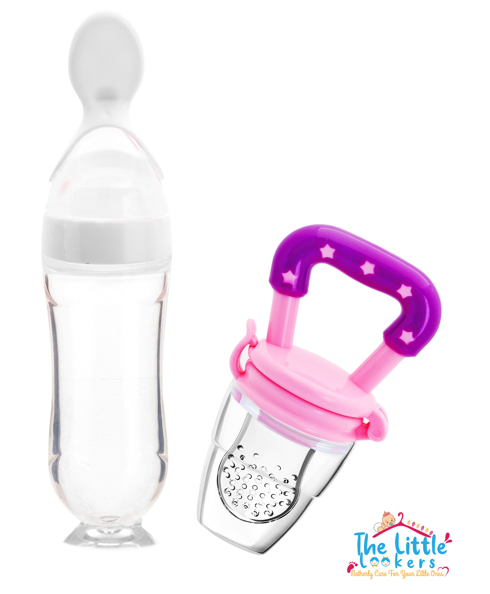 The Little Lookers Infant Squeezy Silicone Food Feeder and Fruit Pacifier Pack of 2 - 90 ml-picture-32