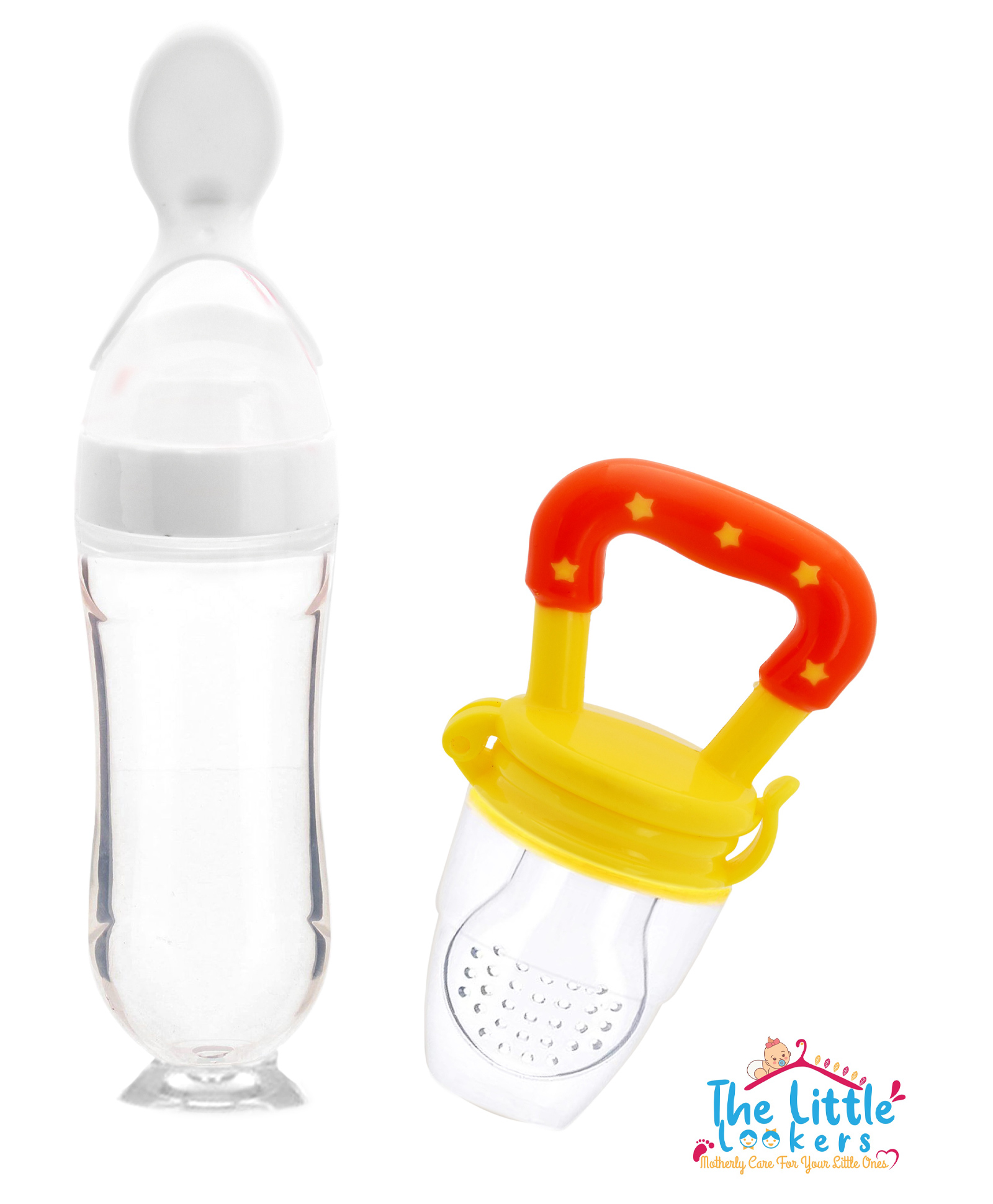 The Little Lookers Infant Squeezy Silicone Food Feeder and Fruit Pacifier Pack of 2 - 90 ml-picture-30