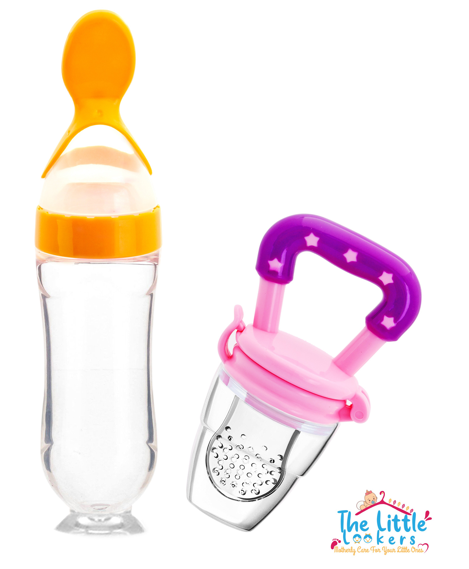 The Little Lookers Infant Squeezy Silicone Food Feeder and Fruit Pacifier Pack of 2 - 90 ml-picture-34