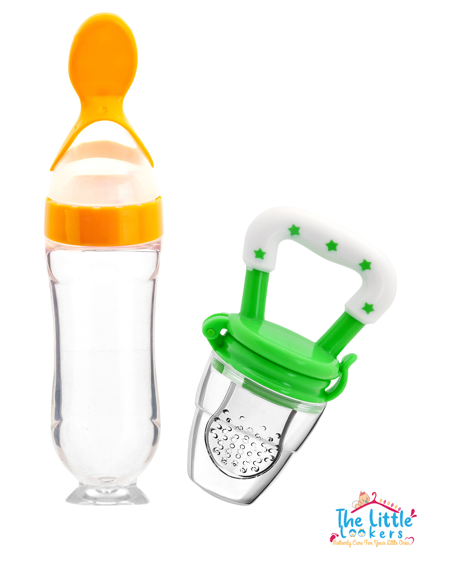 The Little Lookers Infant Squeezy Silicone Food Feeder and Fruit Pacifier Pack of 2 - 90 ml-picture-31