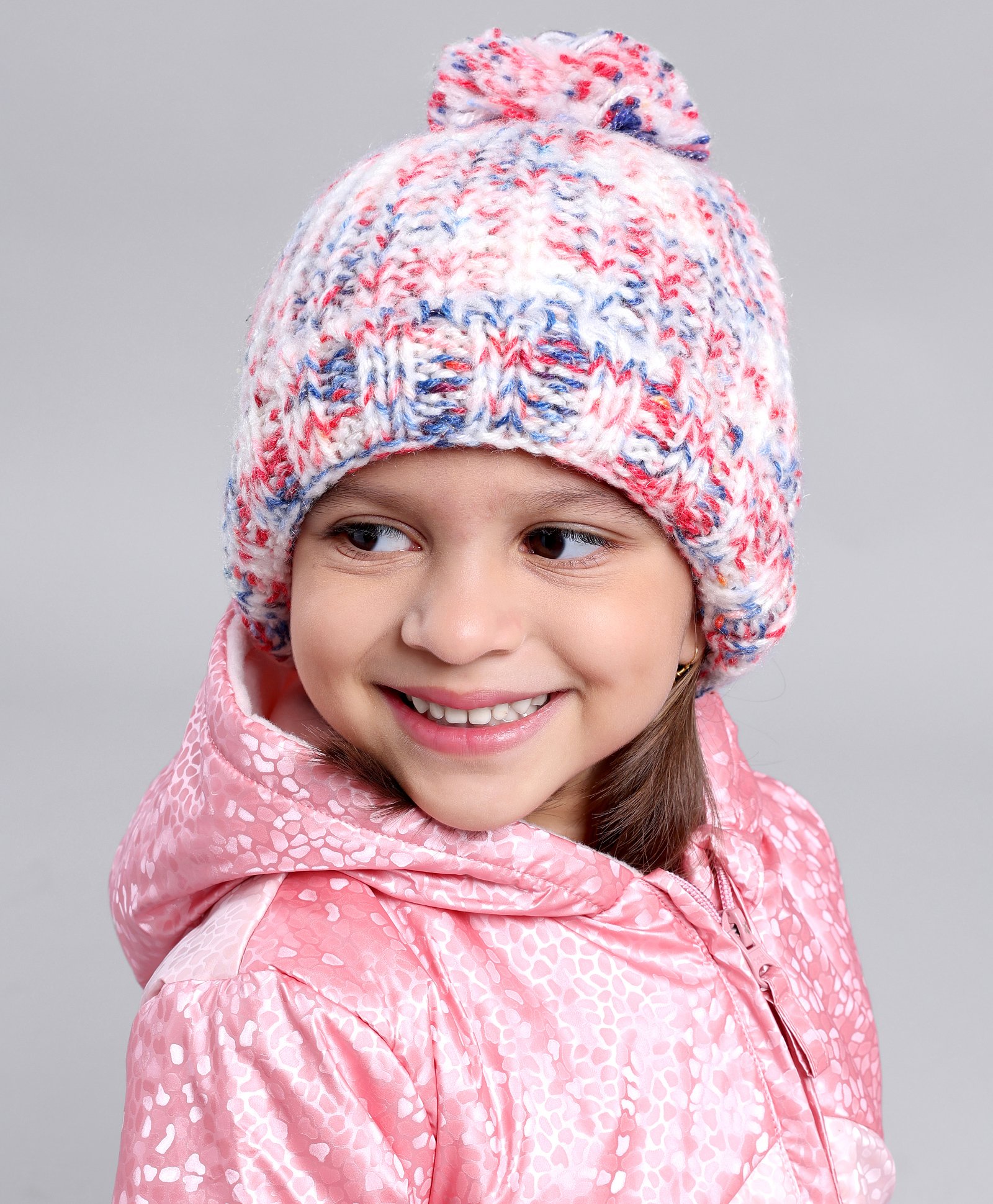 Babyhug Acrylic Blend Knit Woolen Beanie Multicolour - Diameter 12 cm-image-6