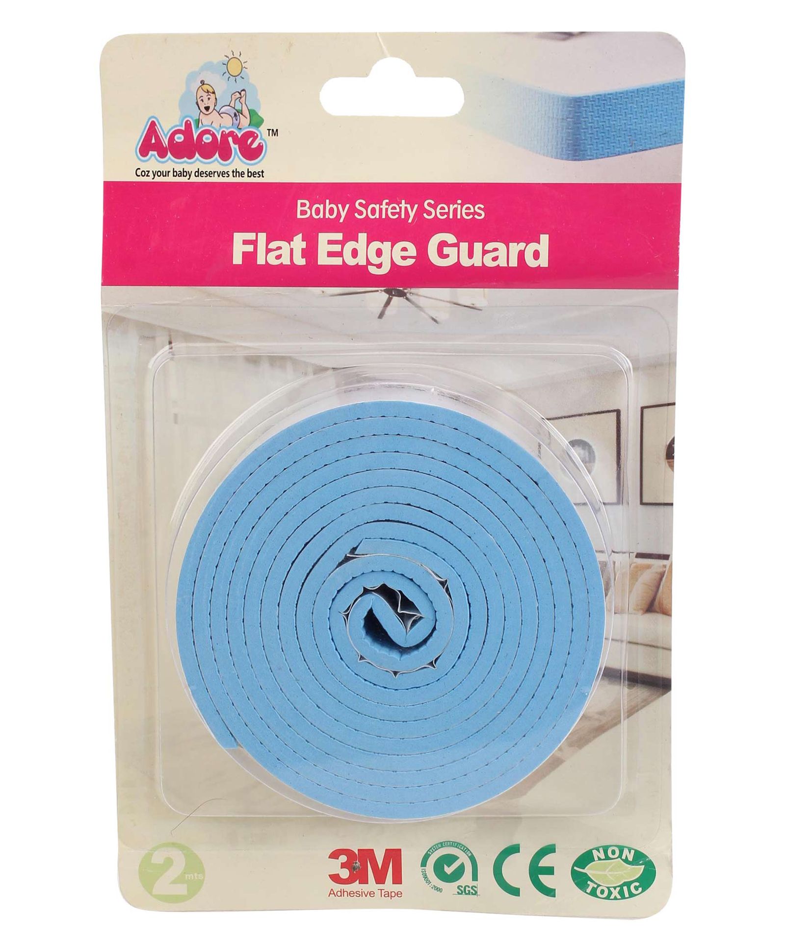 Adore Baby Flat Edge Guard - Blue-picture-23