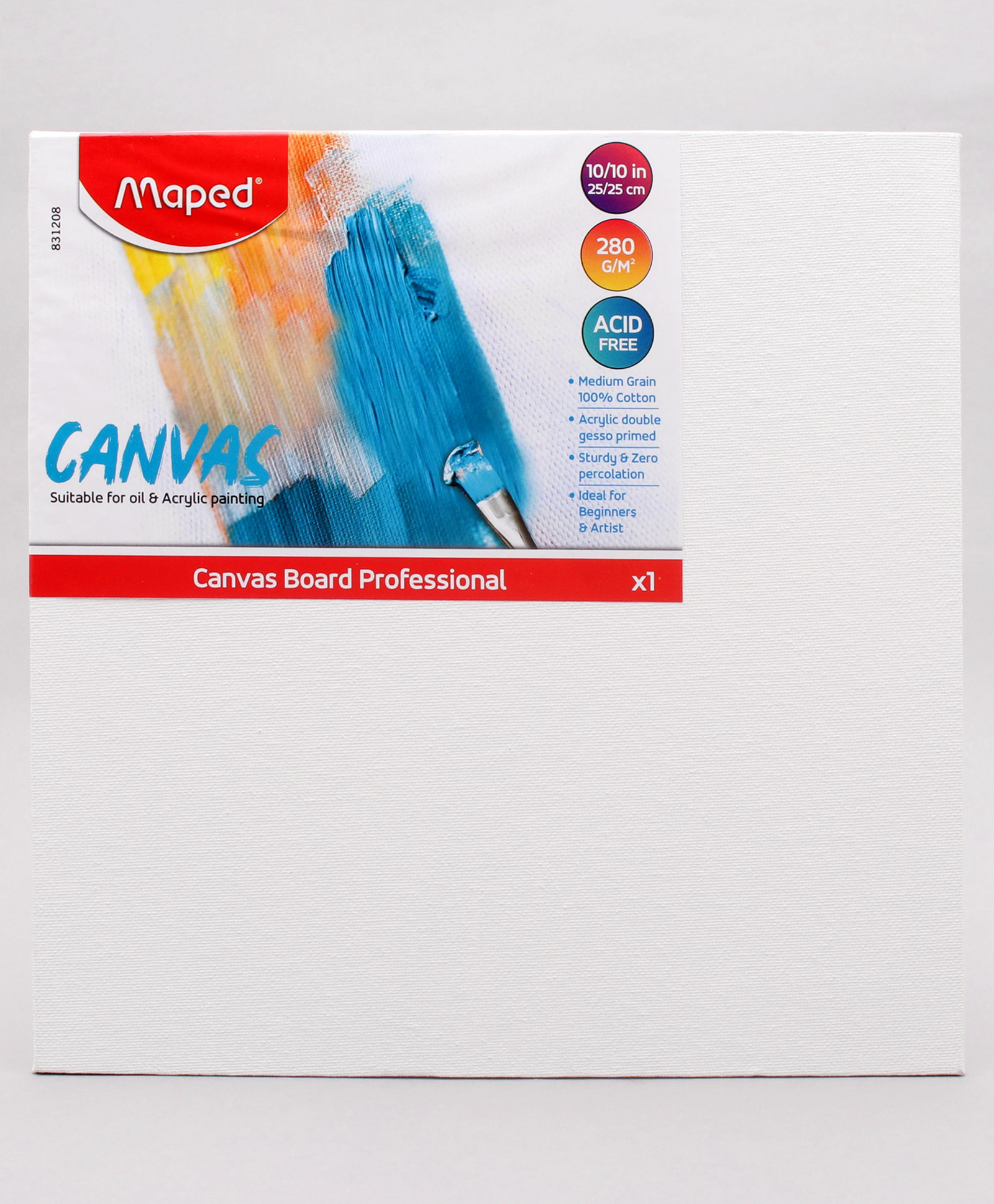 Maped Canvas Board - White-picture-44