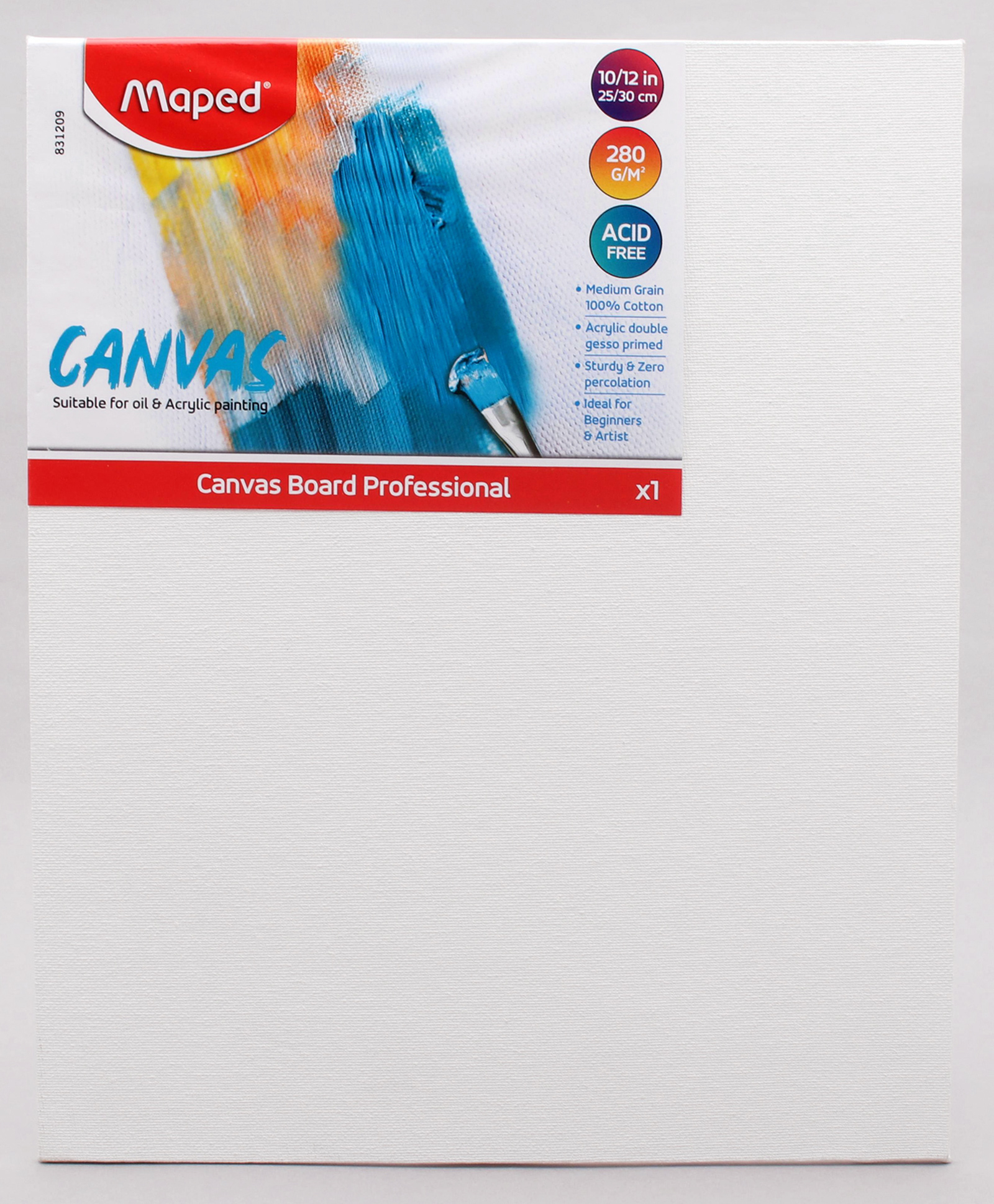 Maped Canvas Board - White-picture-33