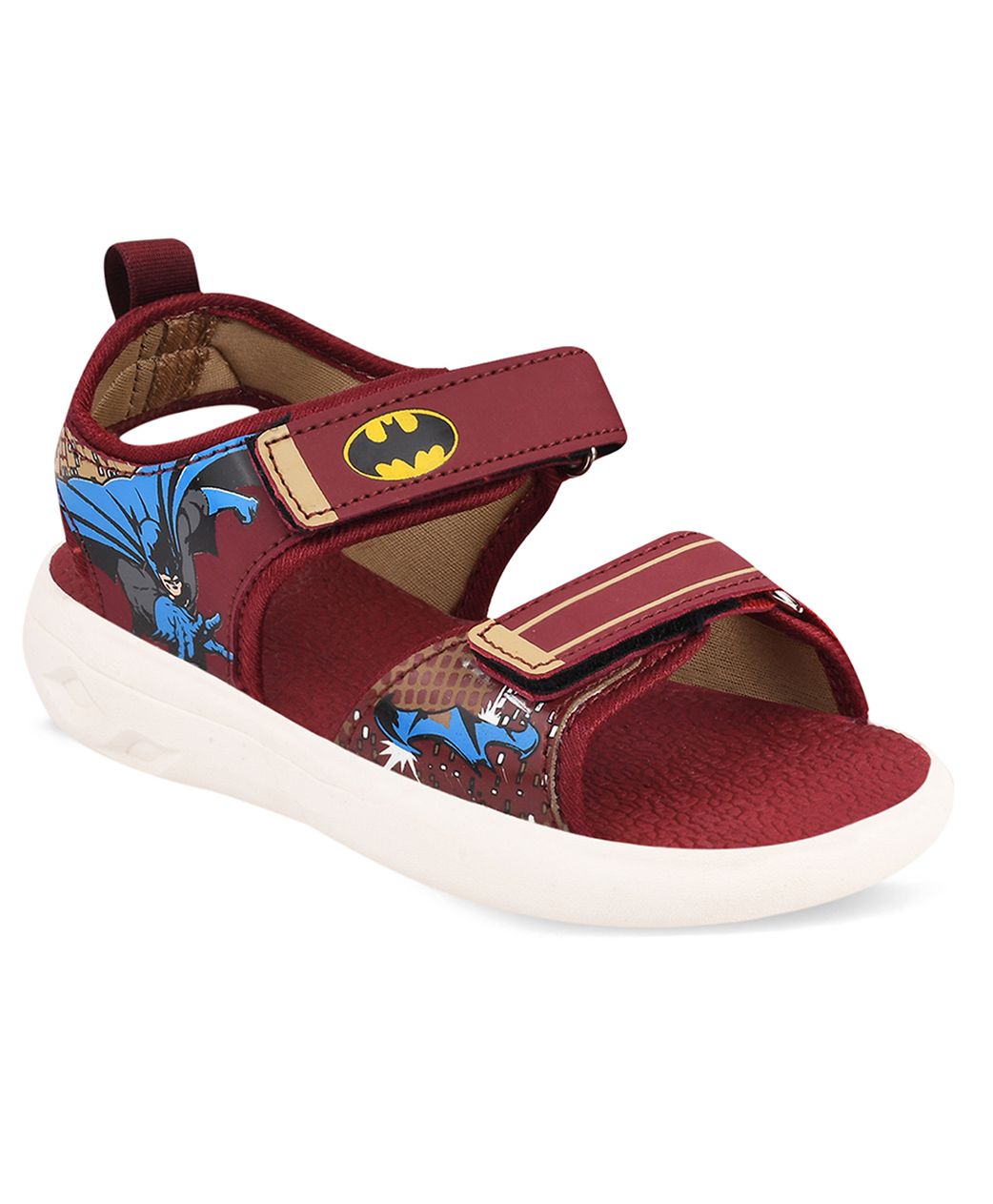 Buy Campus Gc-22929 Batman Featured Casual Wear Sandals - Maroon for Both  (3-4 Years) Online, Shop at  - 11435532