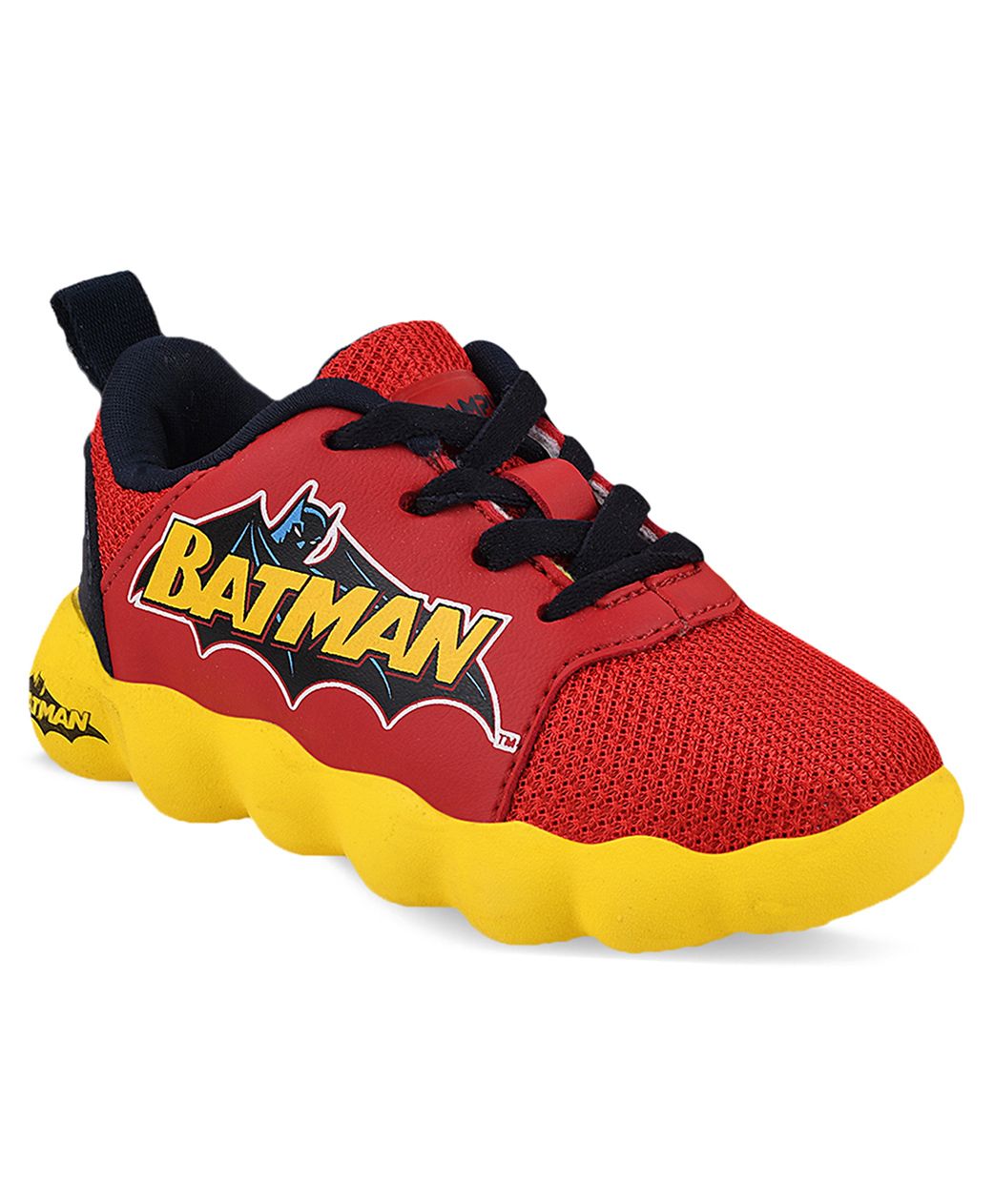 Buy Campus Camp Ian Batman Featured Sports Shoes - Red Yellow for Both (2-3  Years) Online, Shop at  - 11435577
