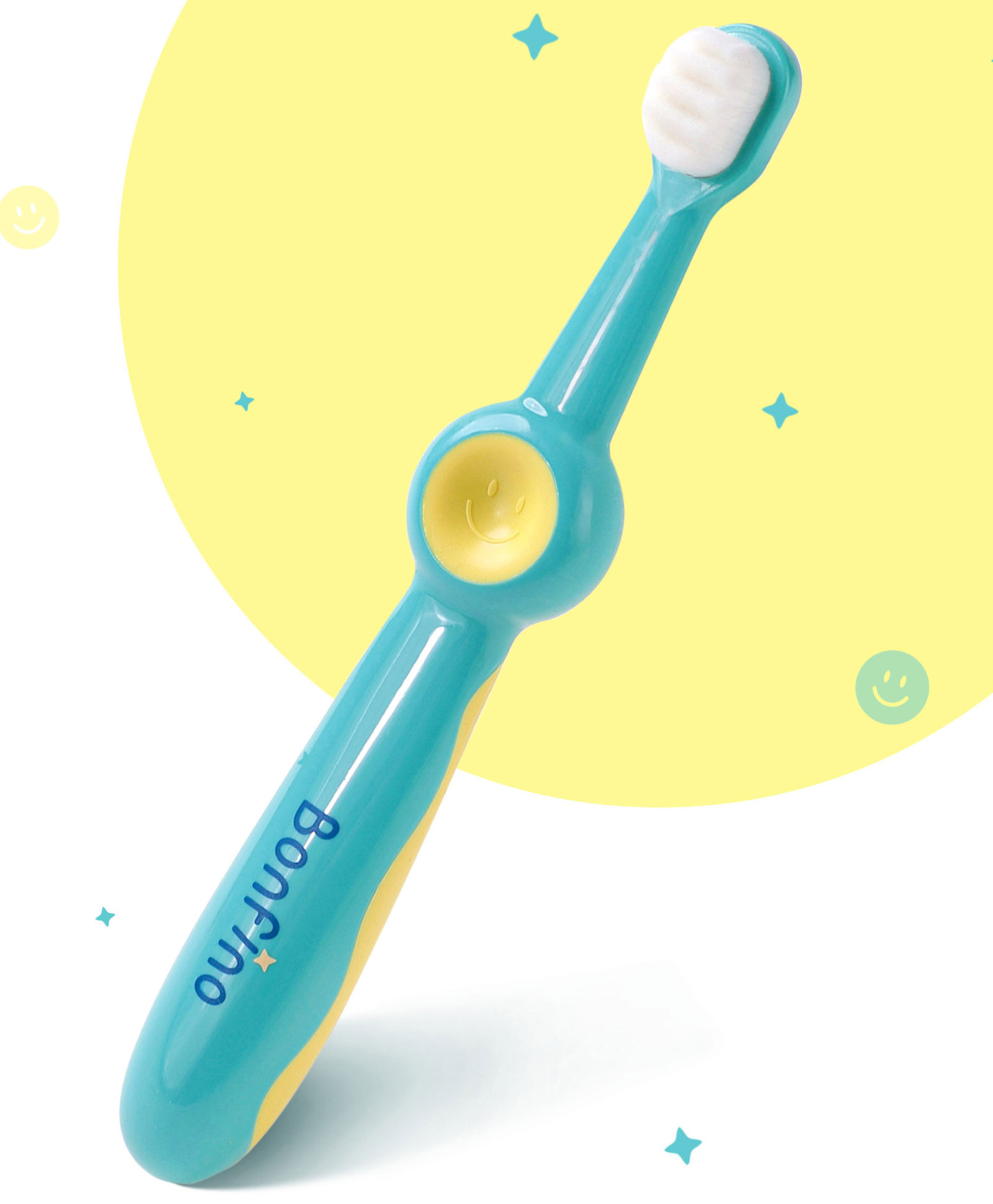 Bonfino Nano Bristles Toothbrush Free Size - Blue
