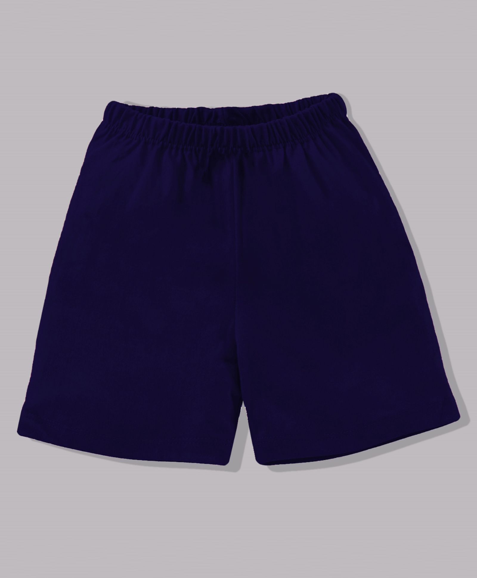 KAVEE 100% Cotton Solid Shorts - Blue-picture-16