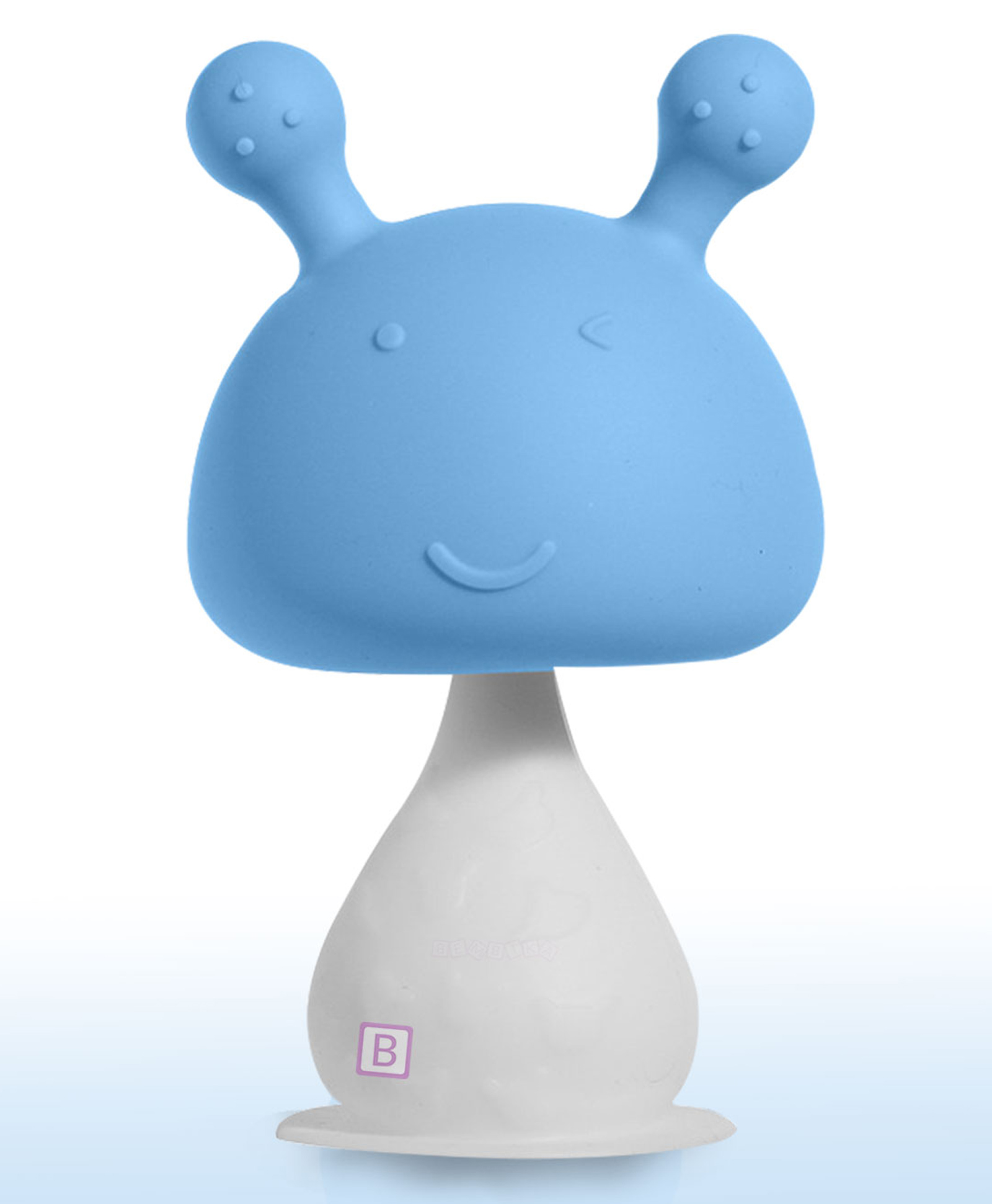 Bembika Mushroom Shape Baby Teether Toys - Blue-picture-24