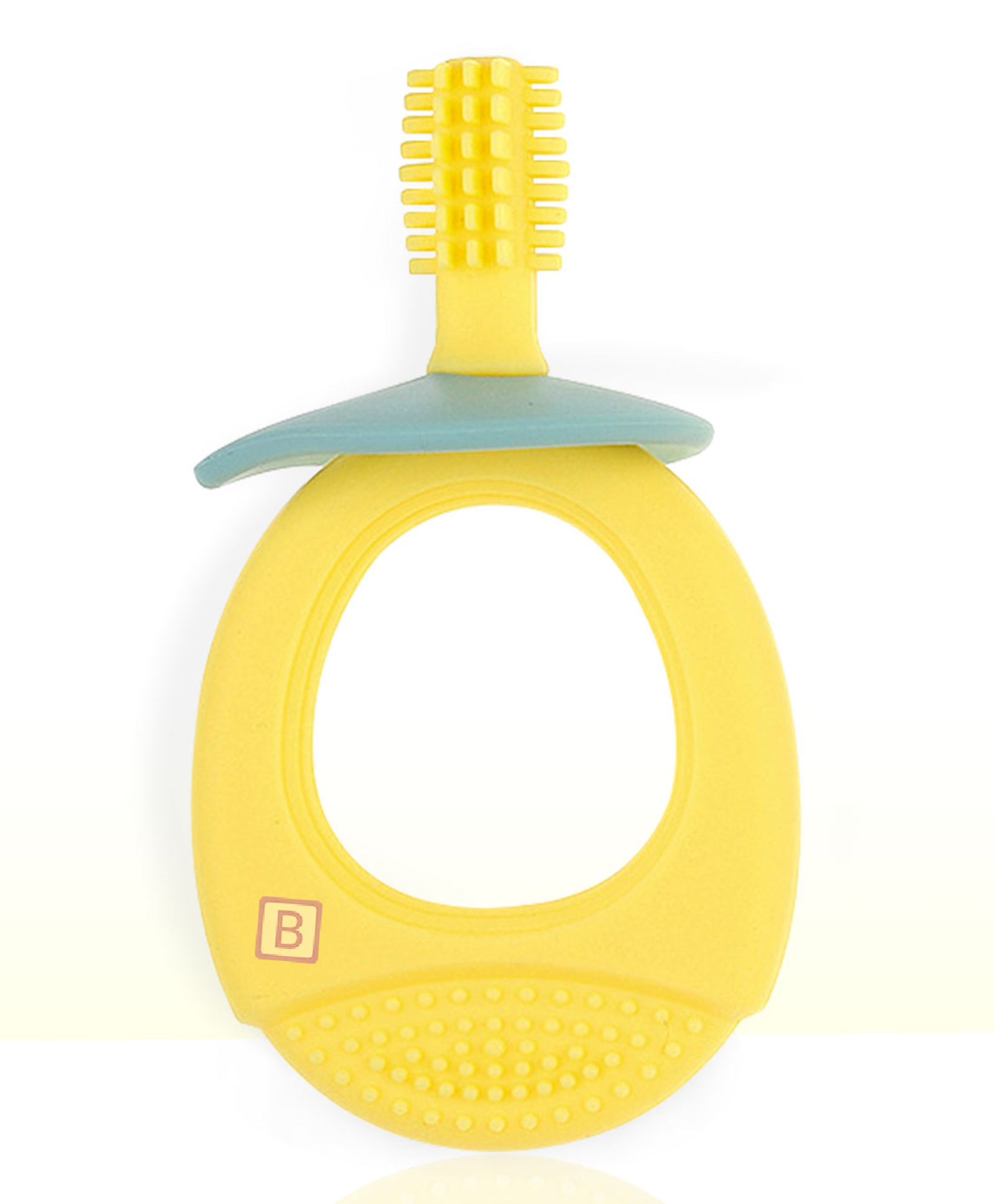 Bembika Round Baby Teether Toys - Yellow-image-34