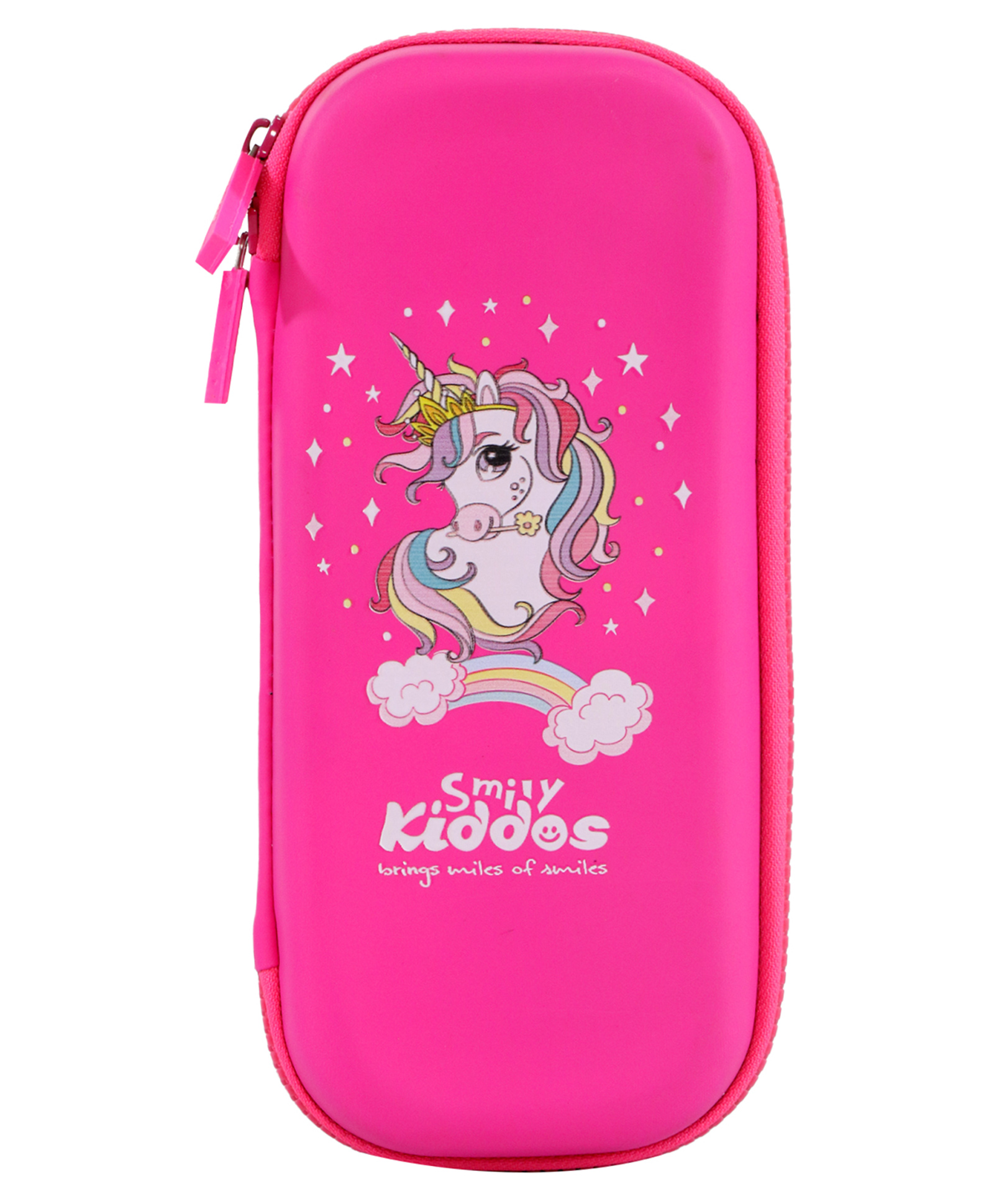 Smily Kiddos Small Pencil Case Unicorn Theme -Pink-image-5