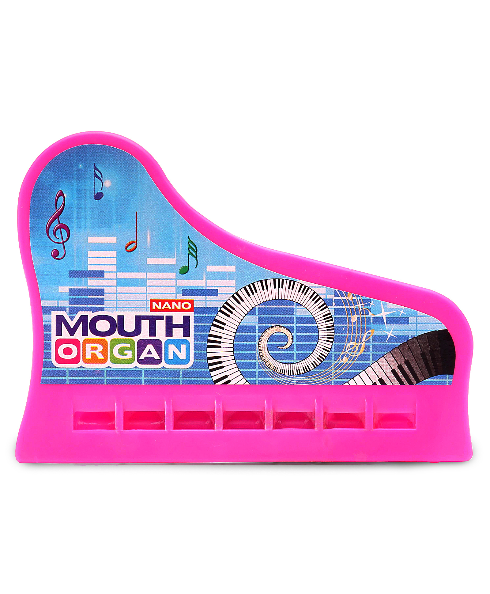 Ratnas Nano Printed Mouth Organ - Pink-picture-49