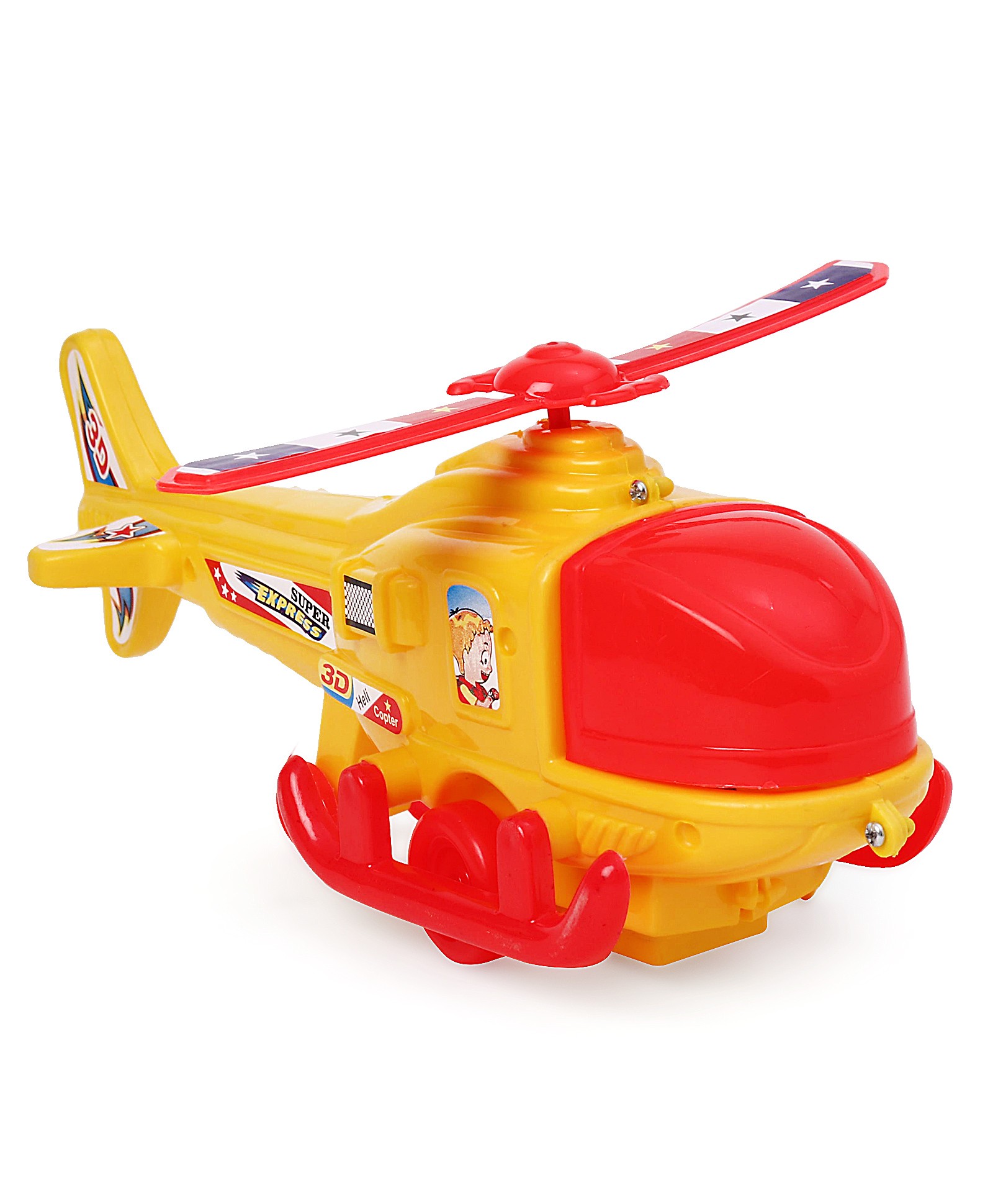 United Agencies 3D Helicopter - Yellow-picture-22