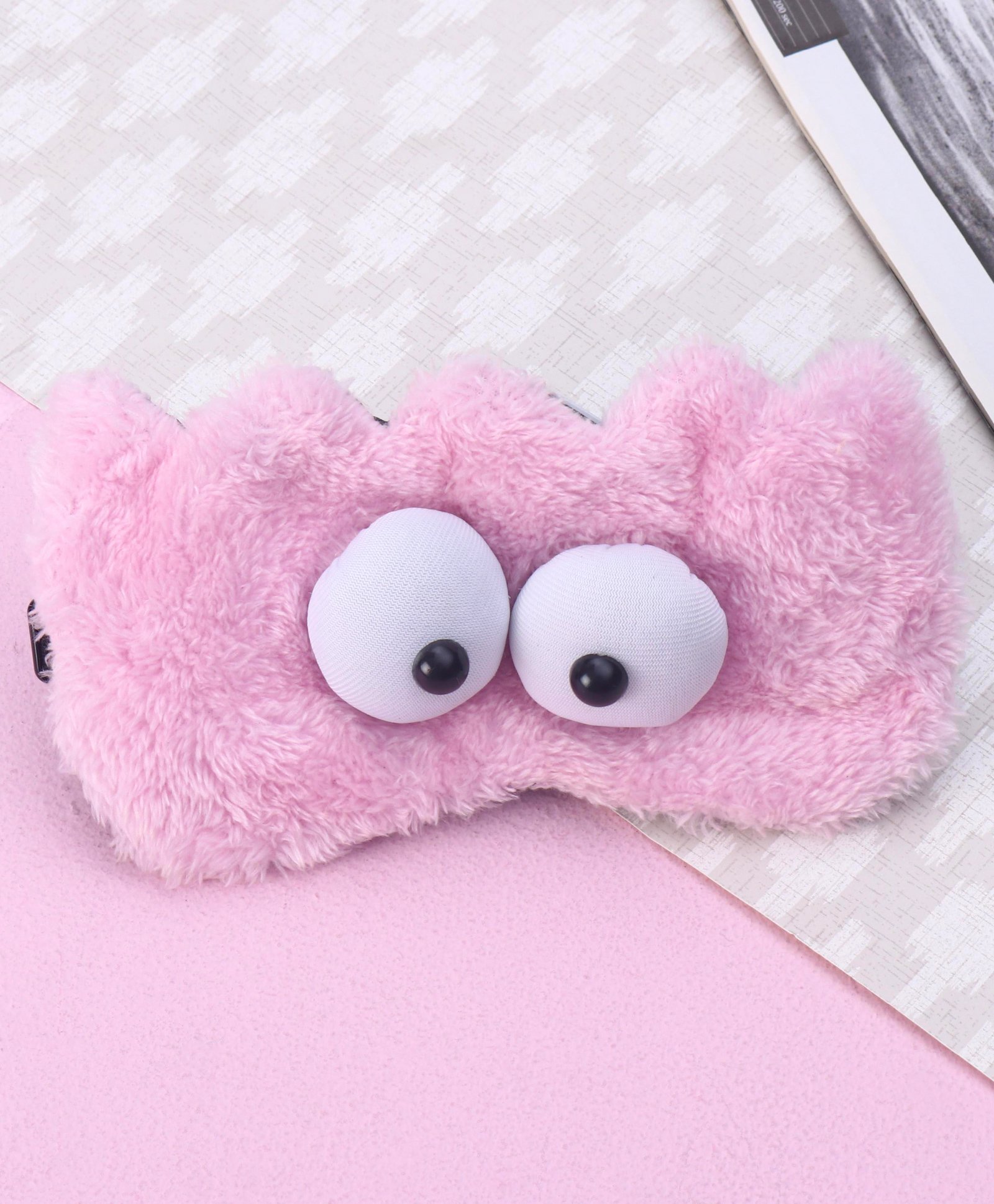 Kids Cartoon Designed Eye MaskPink-image-5