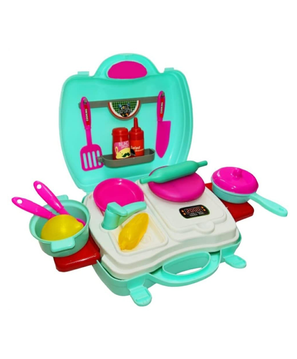 FunBlast Pretend Play Kitchen Set Multicolor  26 Pieces-image-31