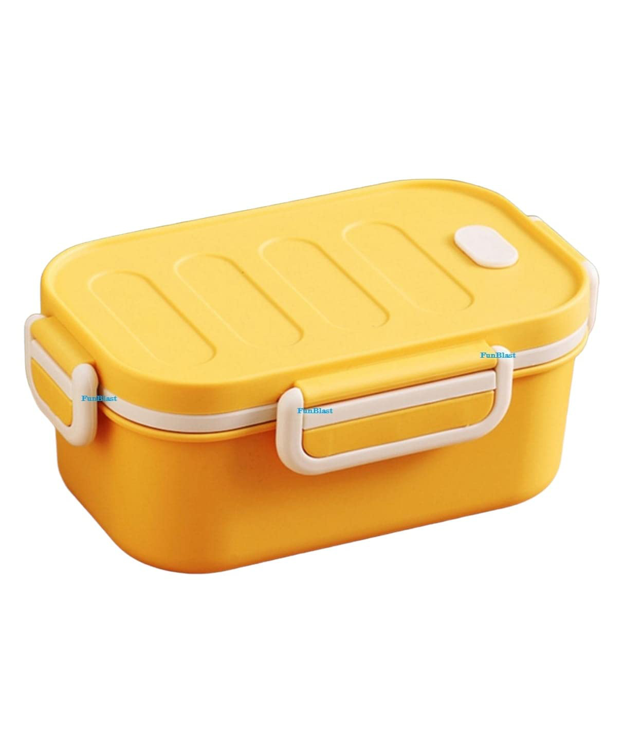 FunBlast Lunch Box with Small Container - Yellow-picture-17