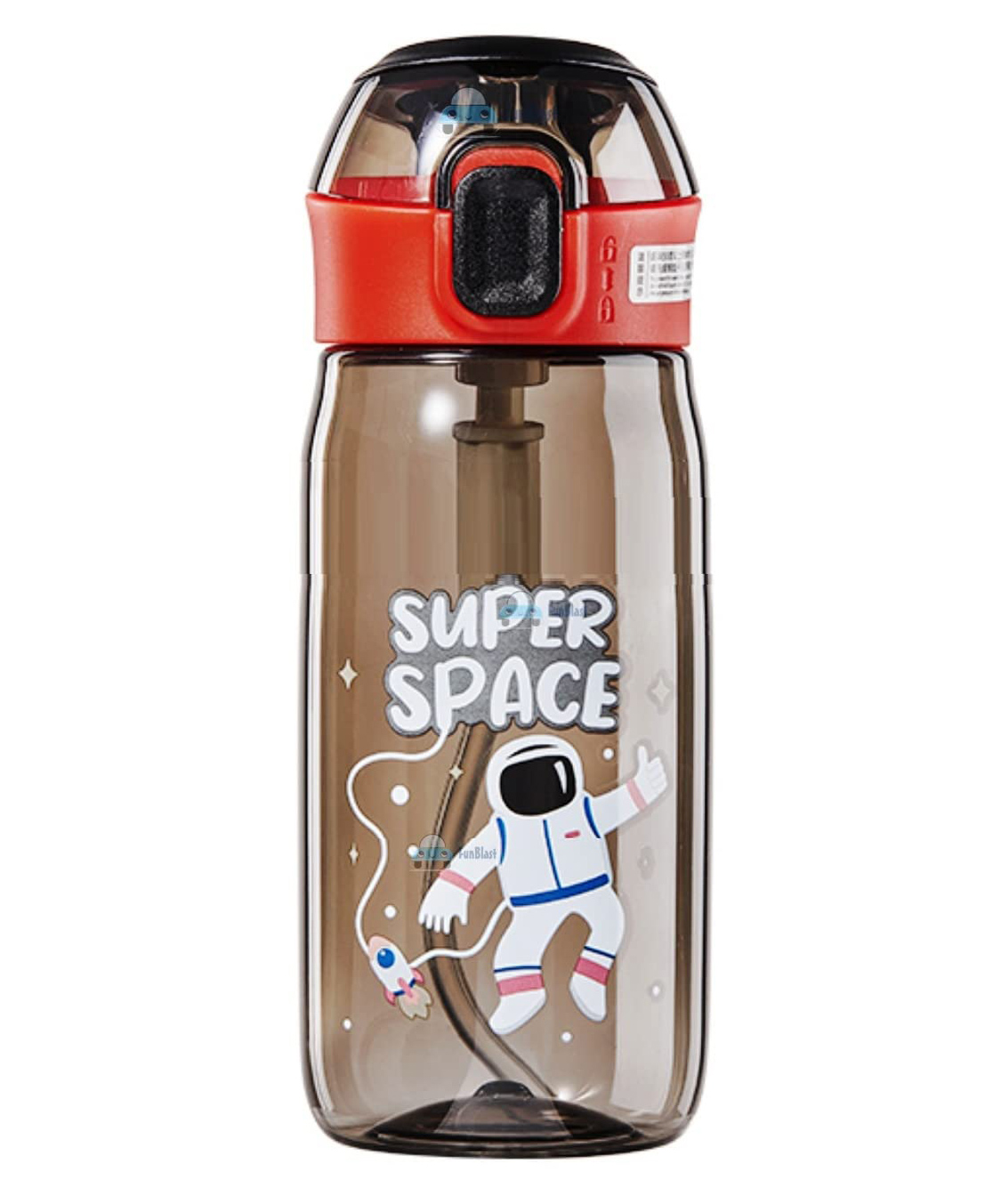 FunBlast Cartoon Water Bottle with Sipper Black  630 ml-image-31