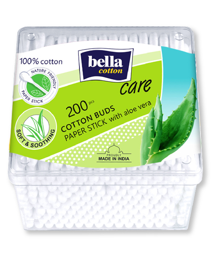 Bella Cotton Buds Box Paper Stick - 200 Pieces-image-30