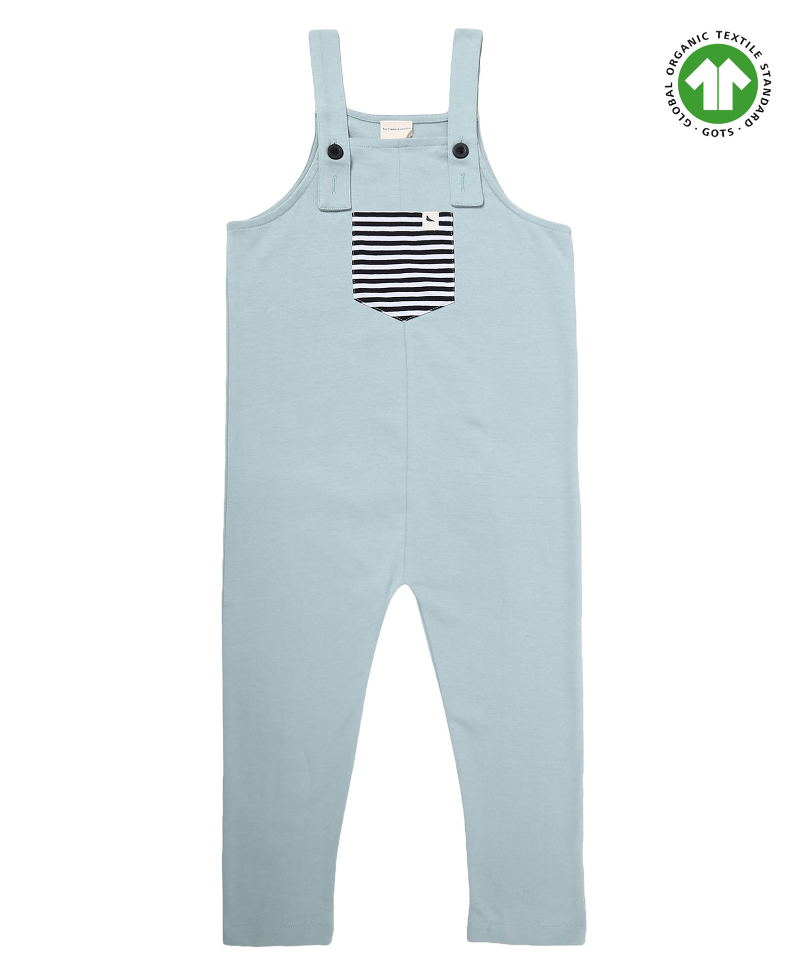 Turtledove London Knit Sleeveless Solid Dungaree - Green-image-48