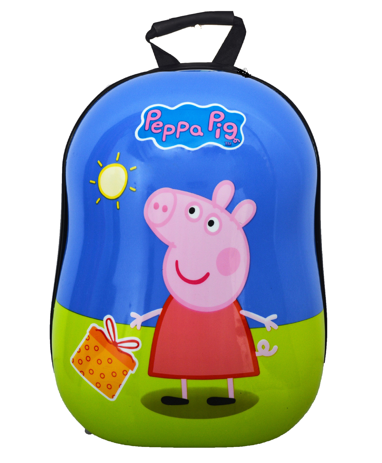 D Paradise Kids Toddlers Baby Boys & Girls Hardcase Peppa Pig Print  Backpack Multicolour- 13 Inches Online in India, Buy at Best Price from   - 11559994