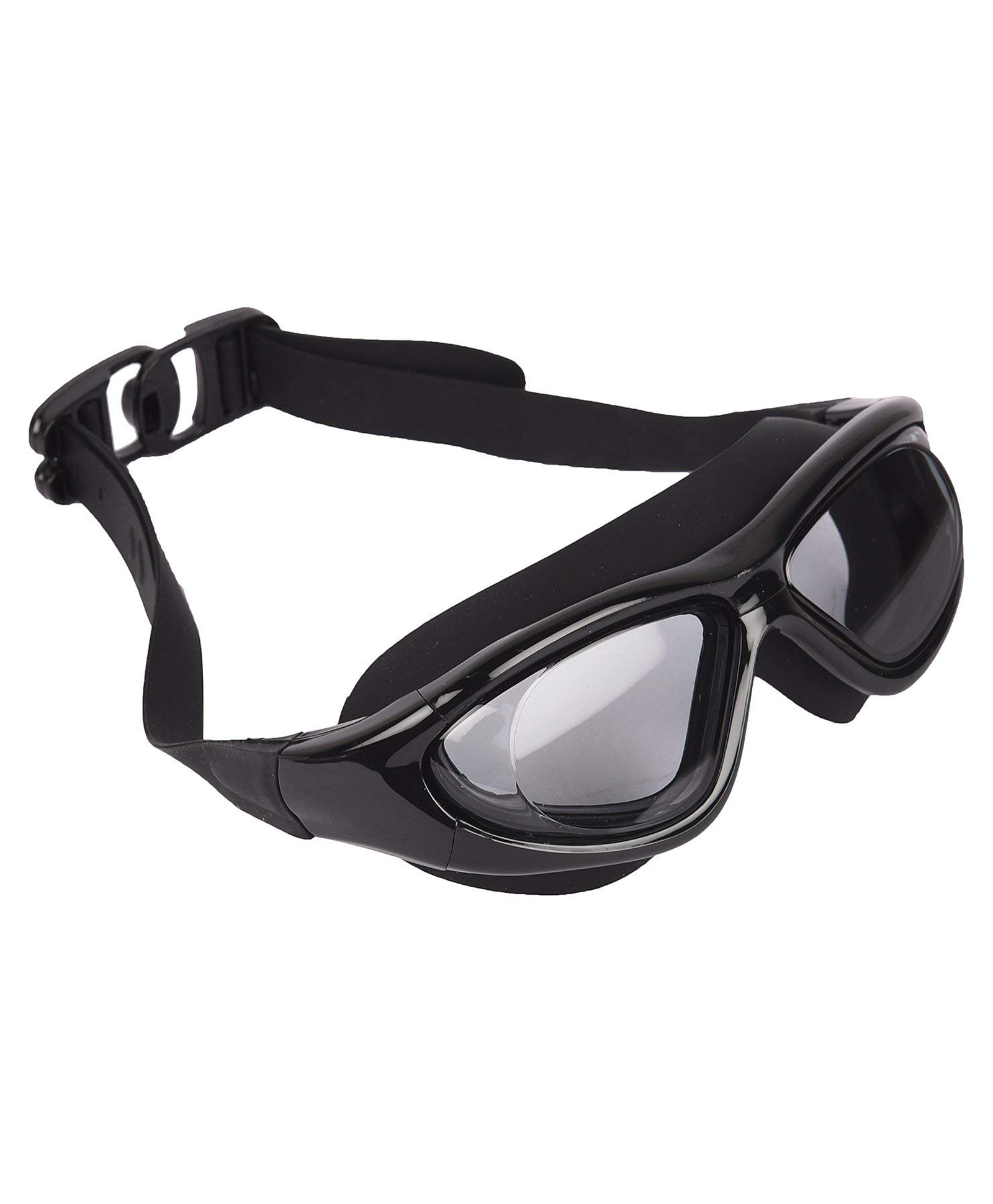Axg New Goal Anti Fog Wide lens Silicone Swimming Goggles (Color May Vary)-image-46
