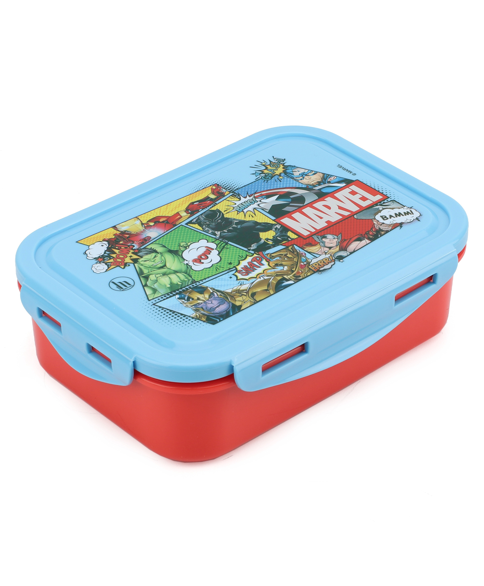 HOOM Avengers Stainless Steel Lunch Box with Container Red - 700 ml-picture-18