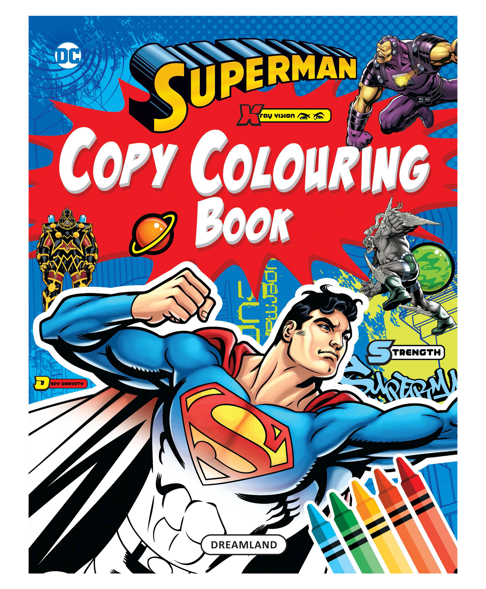 Superman Copy Colouring Book - English Online in India, Buy at Best Price  from  - 11566860