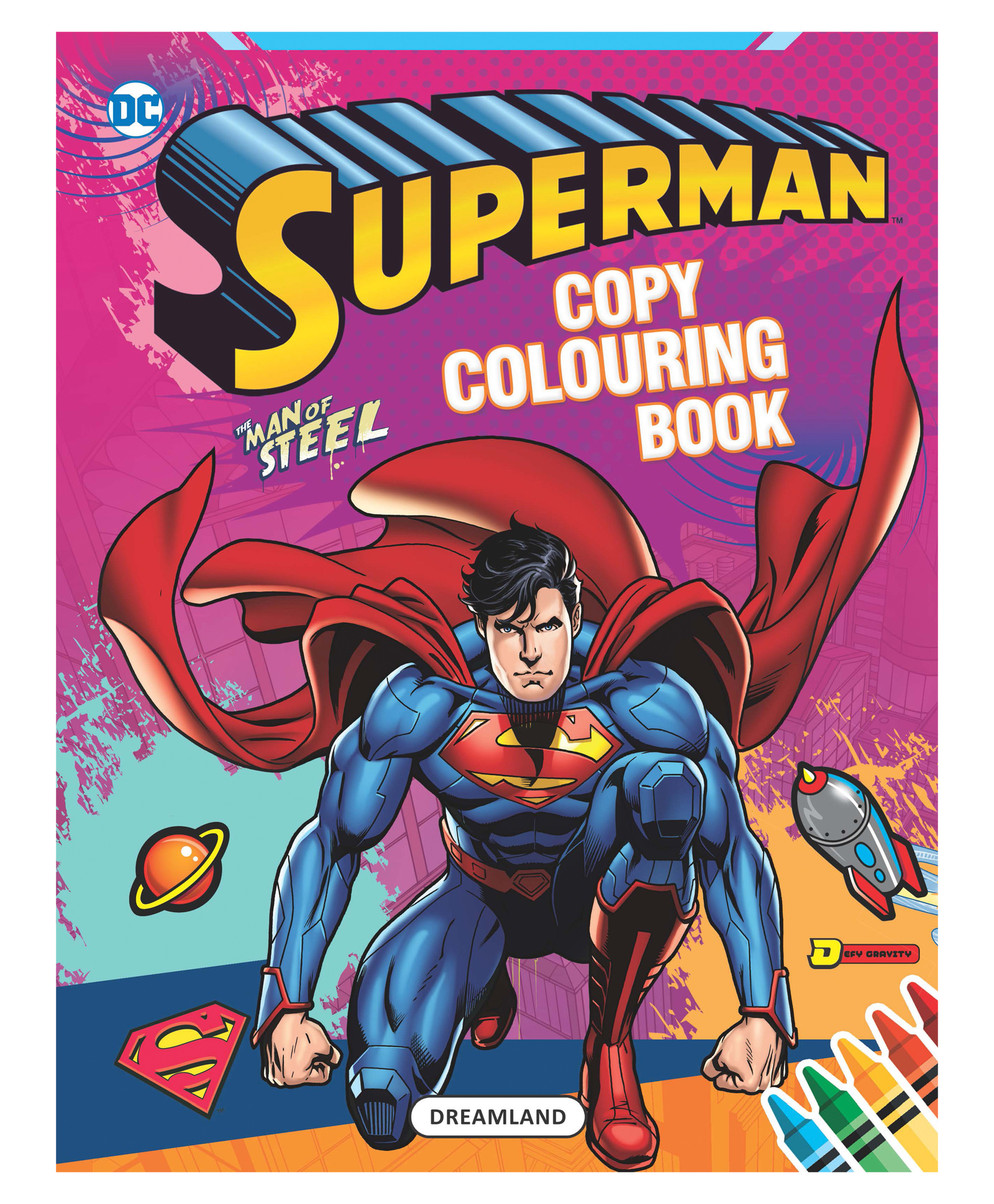 Superman Copy Colouring Book - English Online in India, Buy at Best Price  from  - 11566863