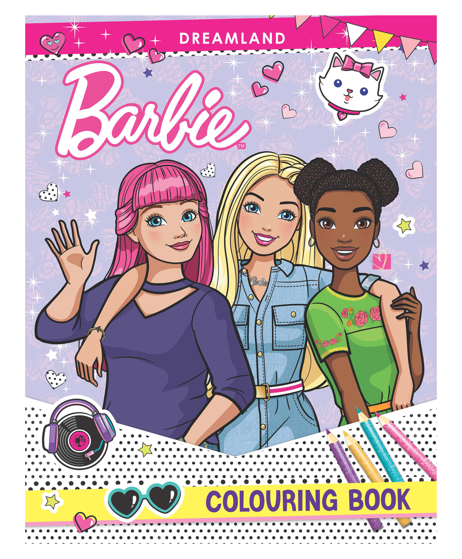 dreamland publications Barbie Colouring Book - English-picture-25