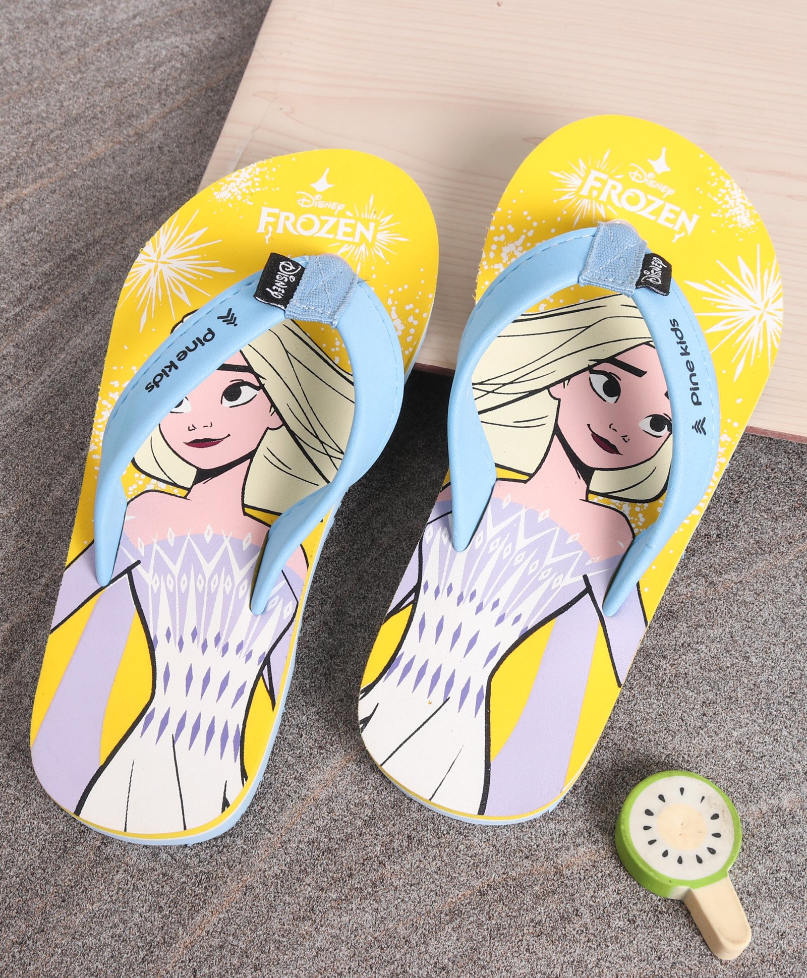 Buy Pine Kids Flip Flops Disney Frozen Print - Yellow for Girls (5-5 Years)  Online, Shop at FirstCry.com - 11573057