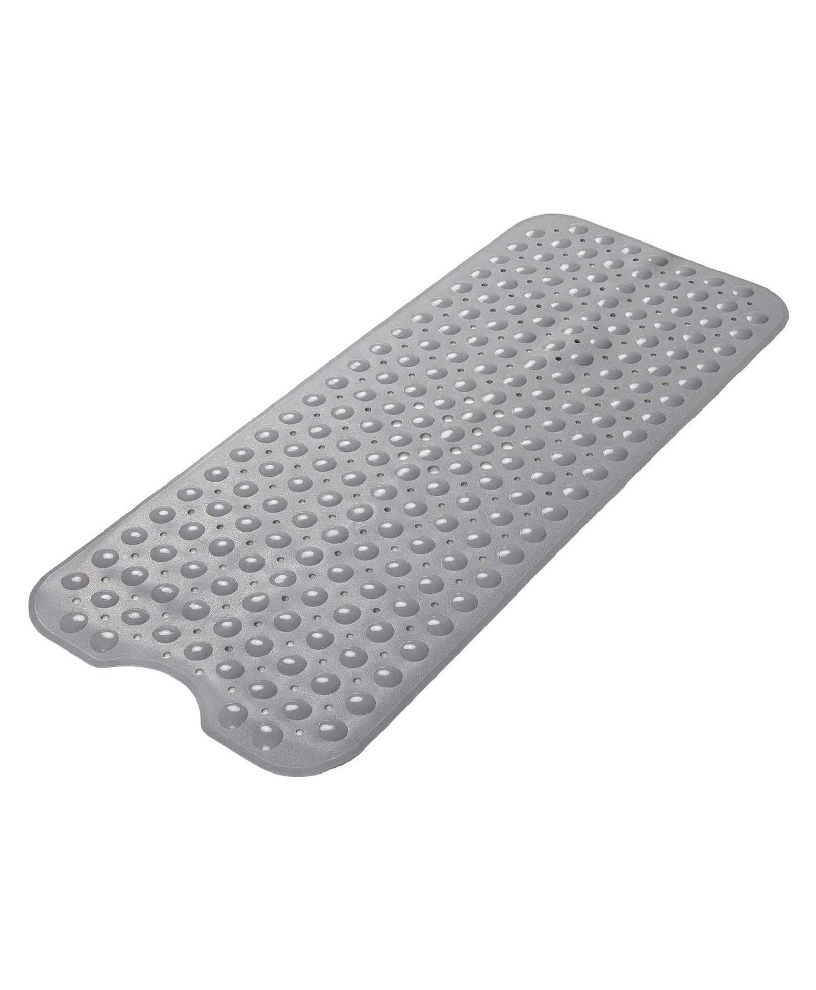 Lifekrafts PVC Anti Slip Bath Mat Soft Pebble - Grey-image-42
