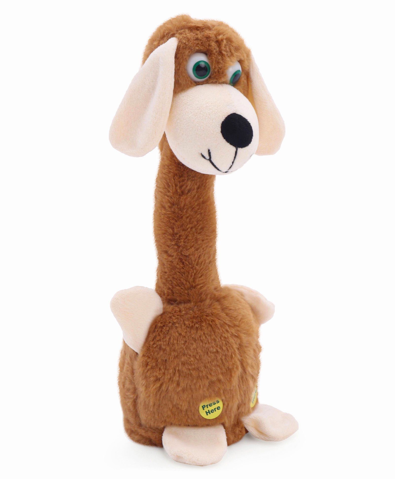 Aarohi Toys Talking & Dancing Musical Dog - Dark Brown-picture-20
