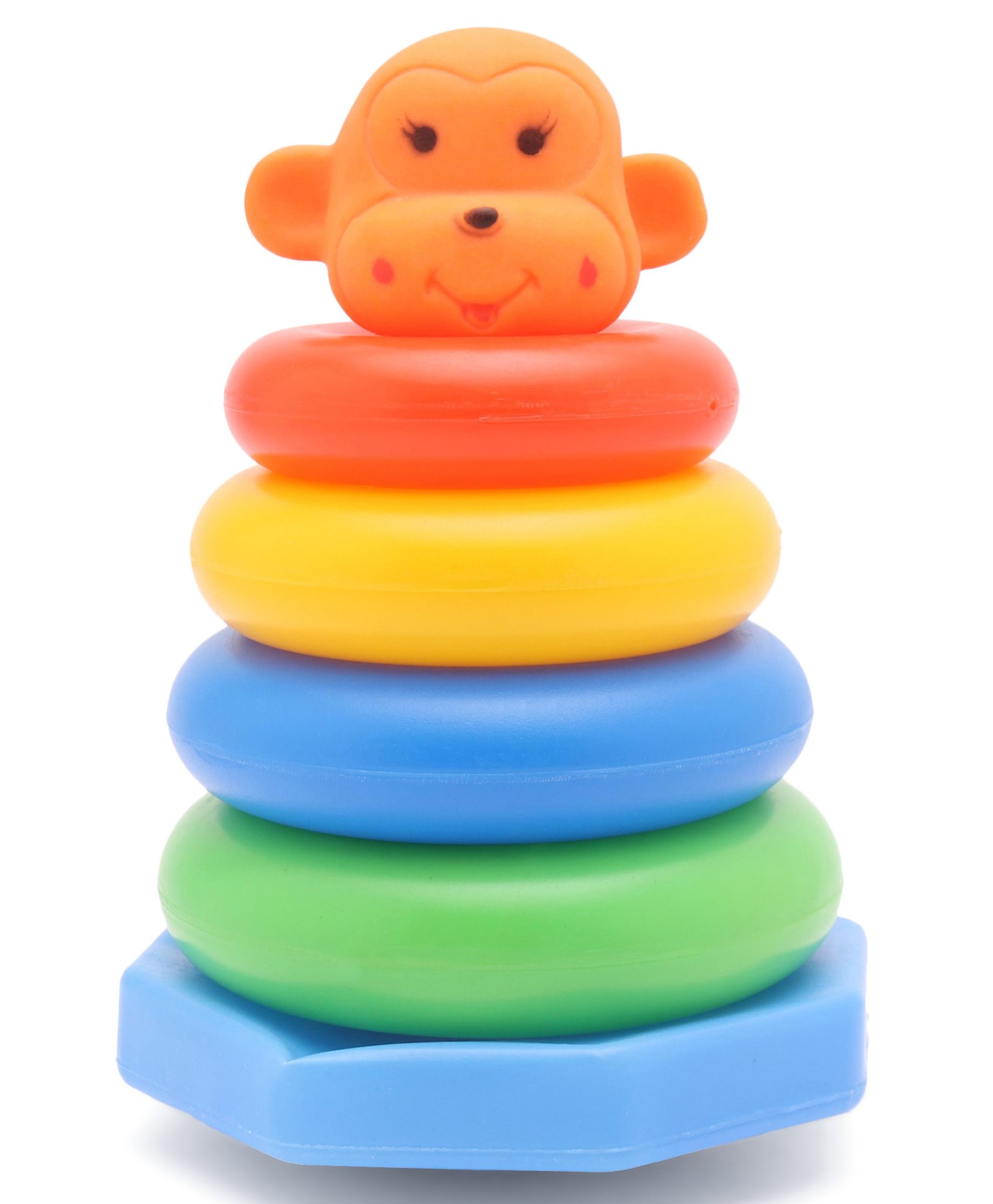 Ratnas Monkey Stacking Toy 6 Pieces (Print & Colour May Vary)-image-45