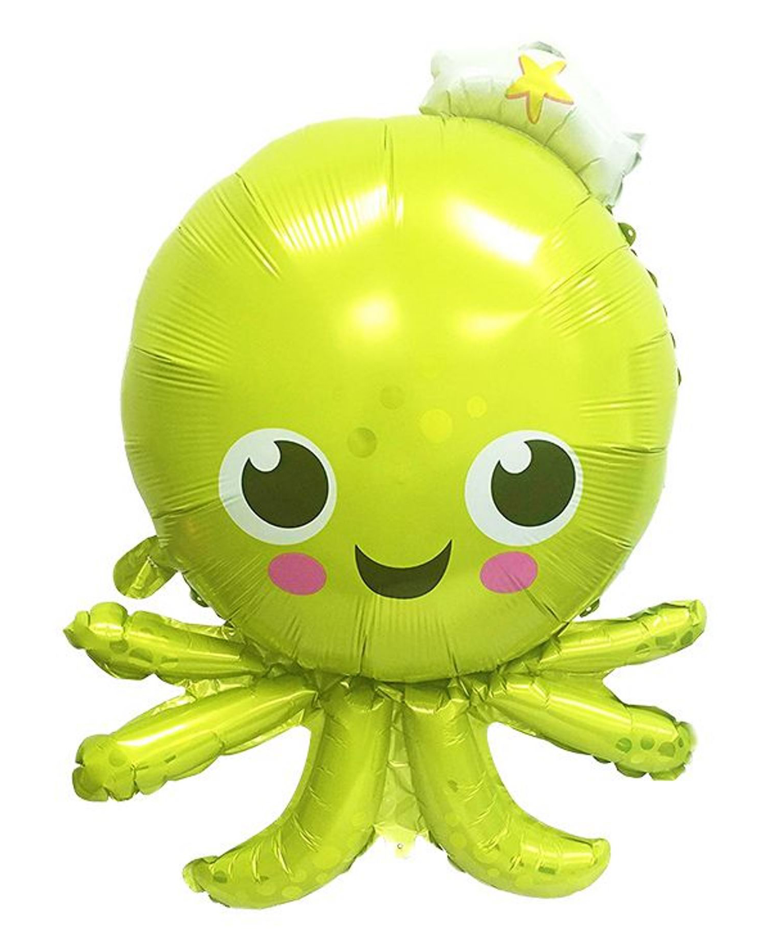 Funcart Octopus Foil Balloon - Yellow-image-22