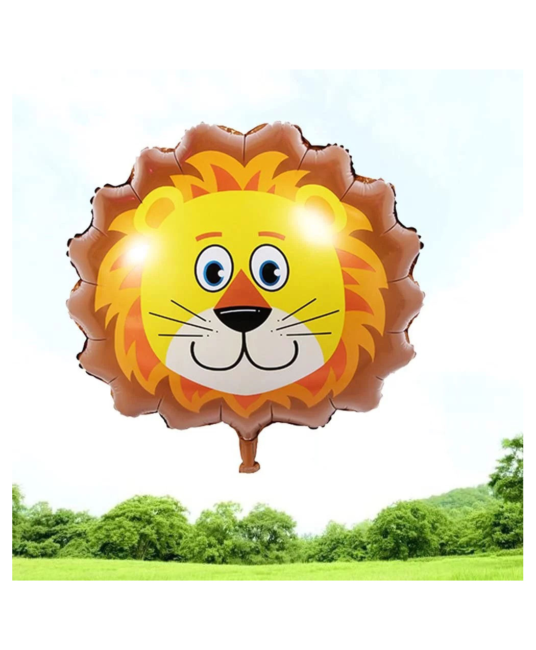 Funcart Lion Foil Balloon 20 Inch - Multicolor-picture-22